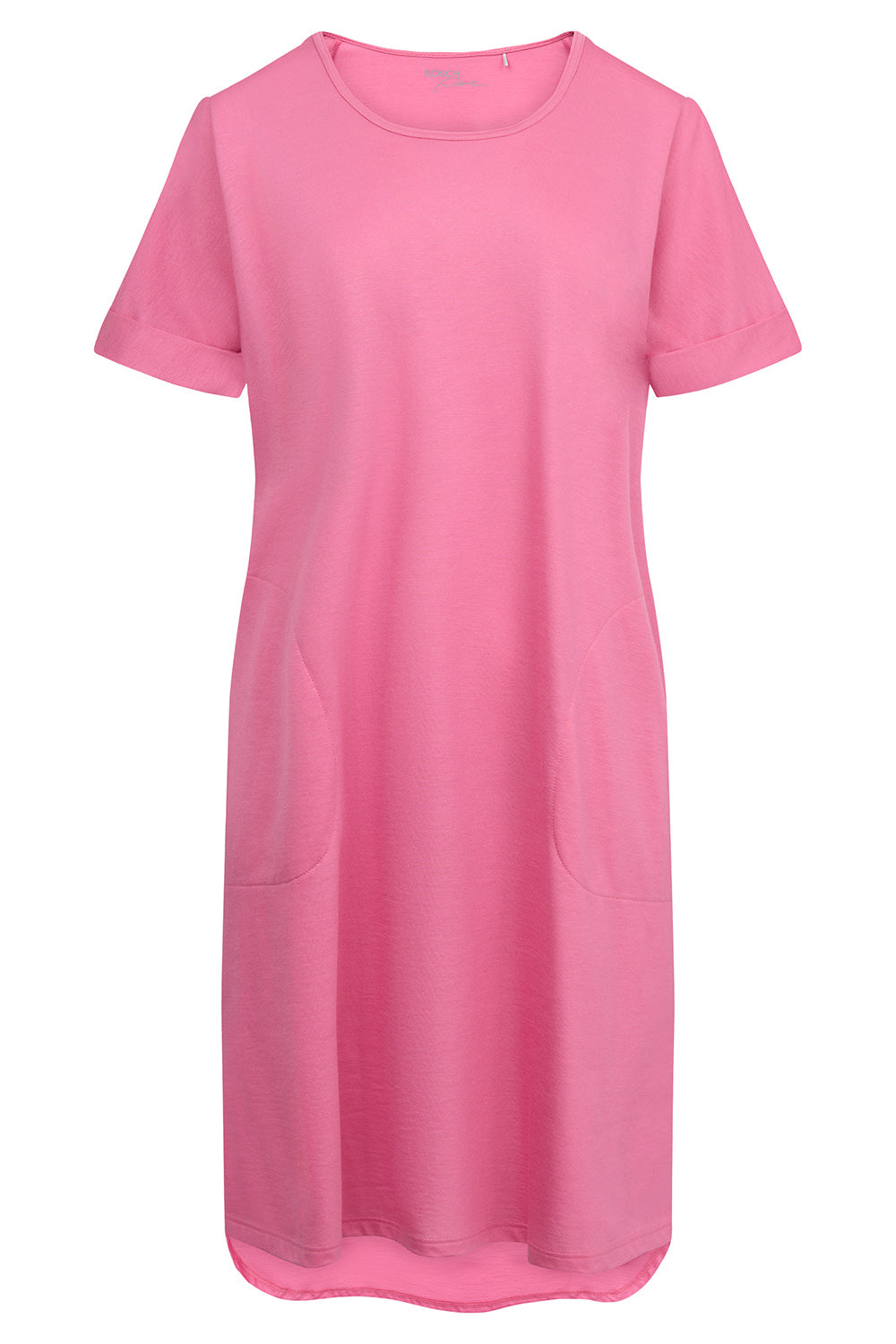 r-sch-be-happy-nachthemd-knielang-pink-kurzarm-taschen image 2