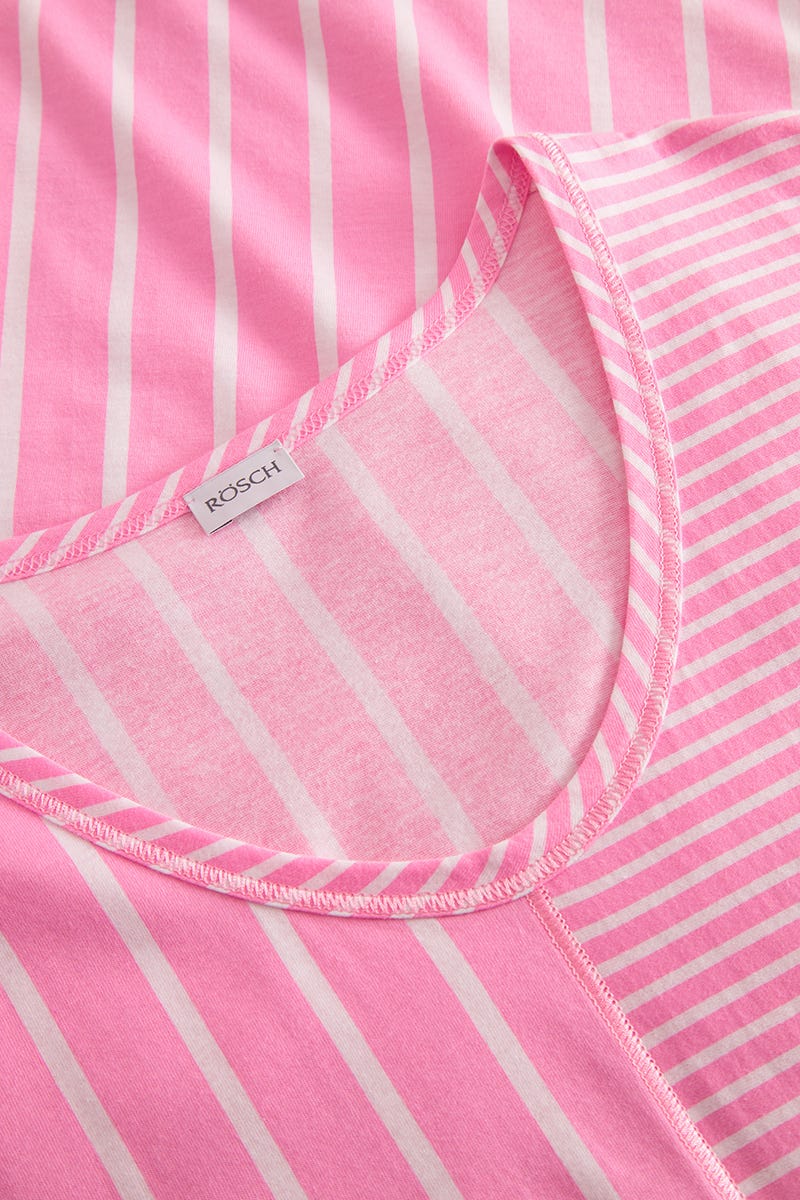 r-sch-be-happy-nachthemd-knielang-rosa-streifenmix-baumwolle image 4