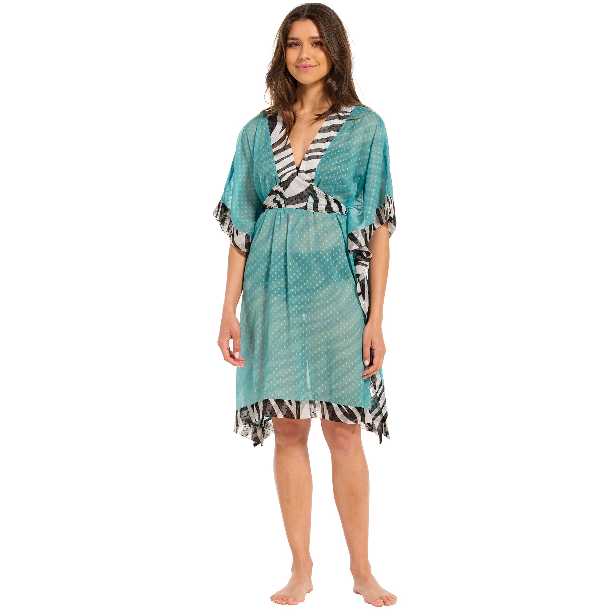 pastunette-beach-soleil-poncho-cover-up-multi image 2