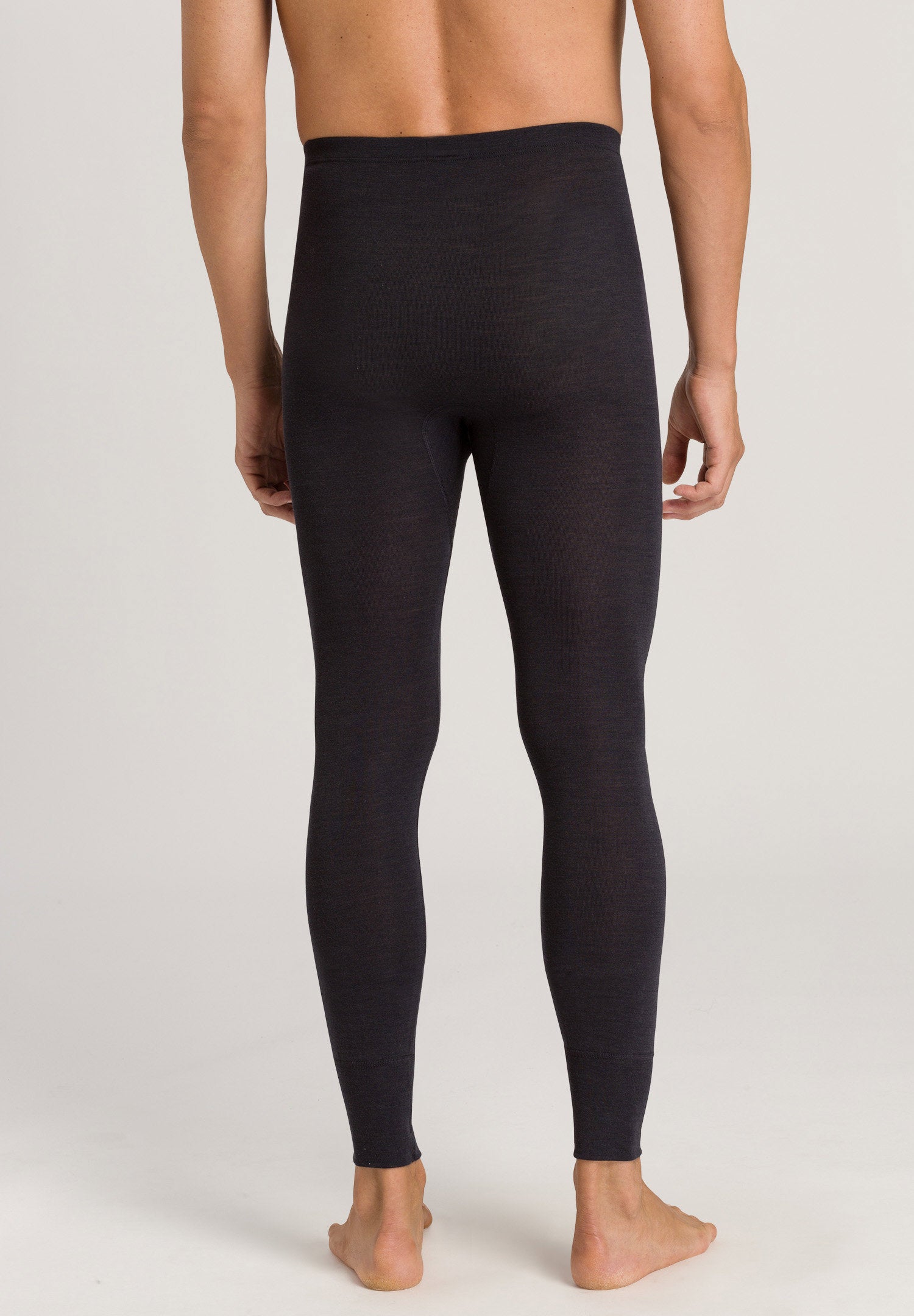 hanro-woolen-silk-longlegs-anthrazit-herren-merinowolle image 4