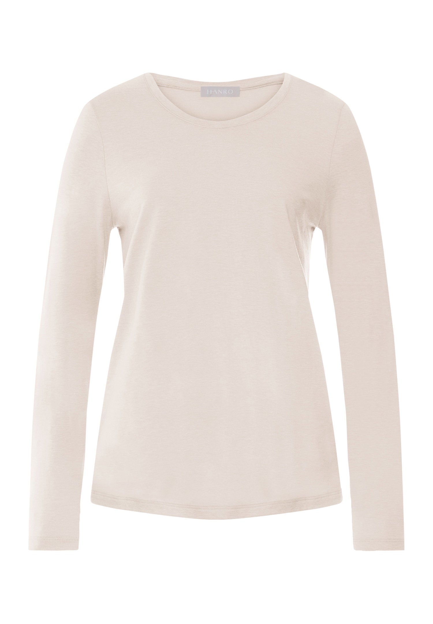 hanro-sleep-lounge-langarmshirt-modal-moonlight image 1