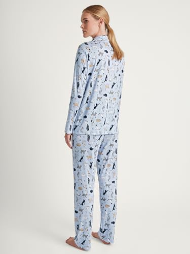 calida-favourites-dreams-cat-dreams-pyjama-harmony-blue-48-50 image 8