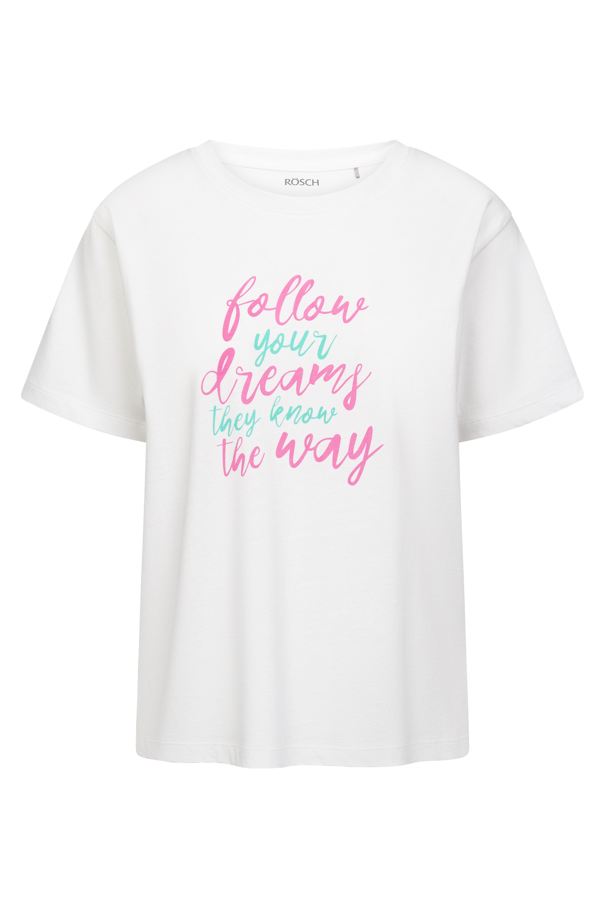 r-sch-be-happy-shirt-kurzarm-wei-schriftzug-baumwolle image 2