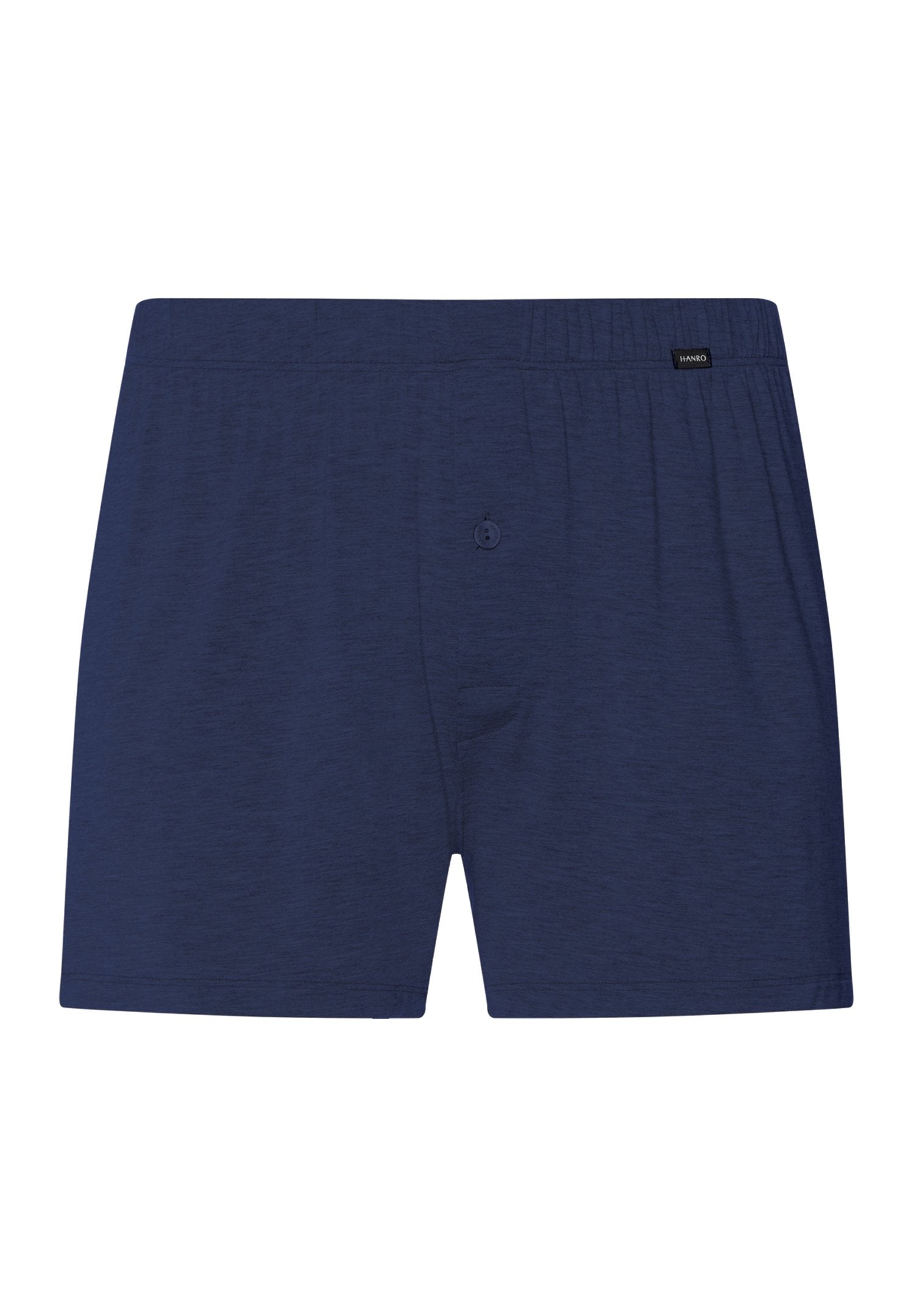 hanro-casuals-boxers-herren-deep-navy-viskose image 1