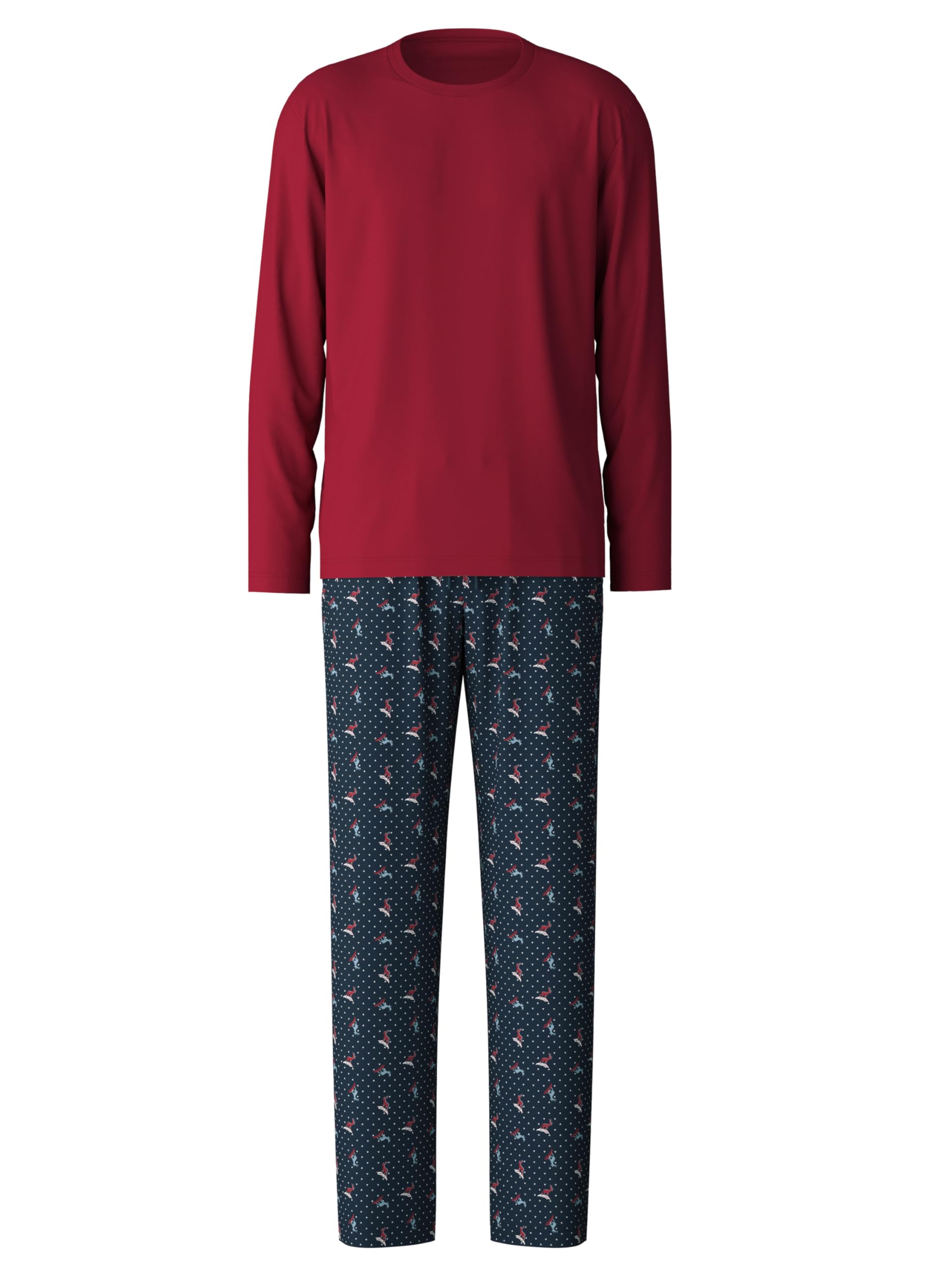 calida-family-friends-pyjamaset-herren-52-54-rio-red image 3