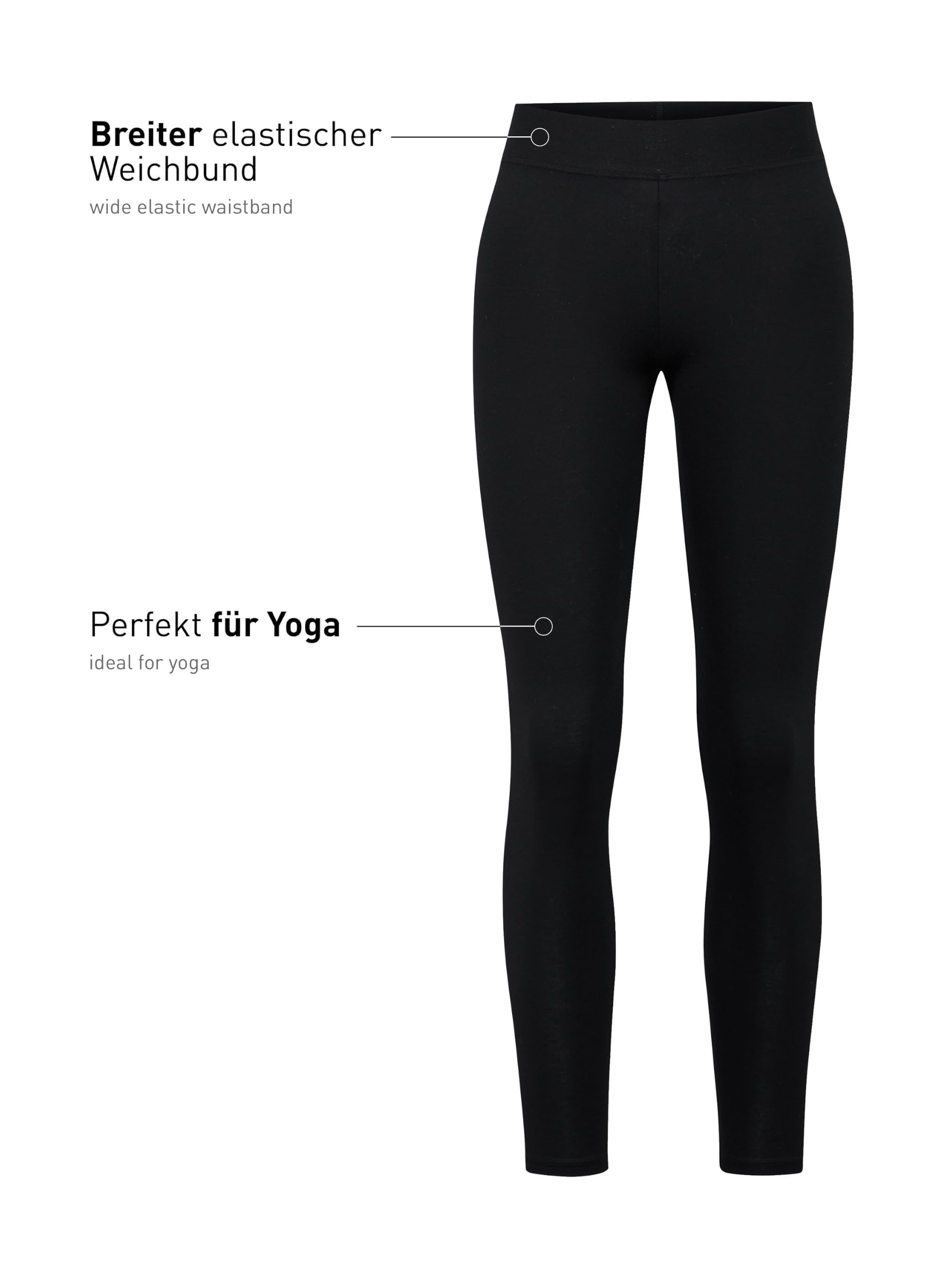calida-elastic-leggings-damen-hose-schwarz-44-46-elastisch image 5