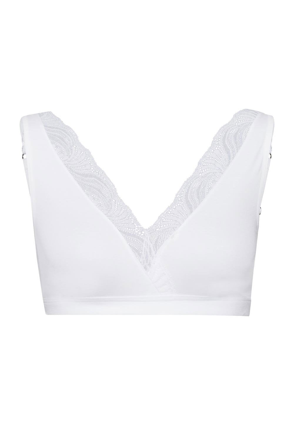 hanro-cotton-delight-soft-cup-bh-damen-wei-baumwolle image 1