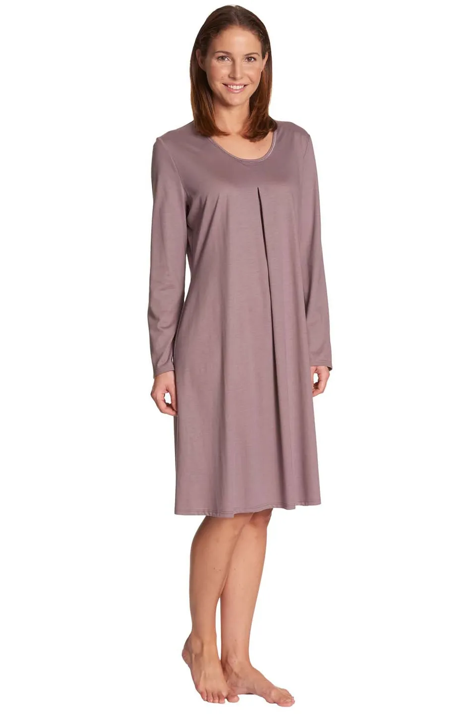 r-sch-be-happy-nachthemd-langarm-sleepshirt-rosa-jersey image 1