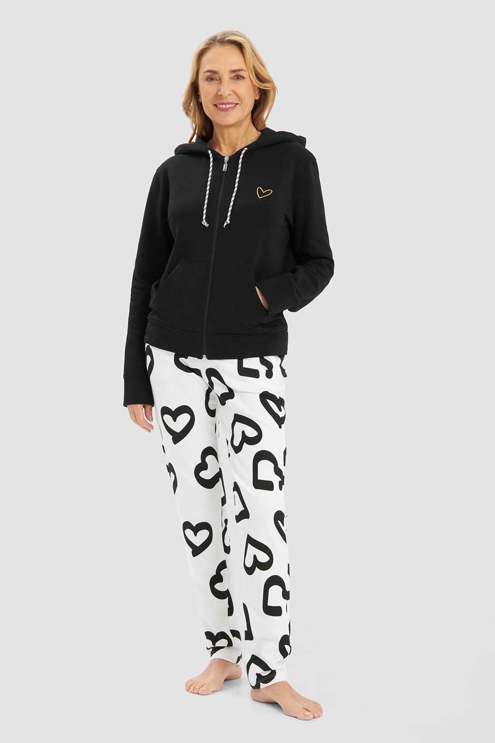 r-sch-be-happy-sweatjacke-herzmotiv-schwarz image 4