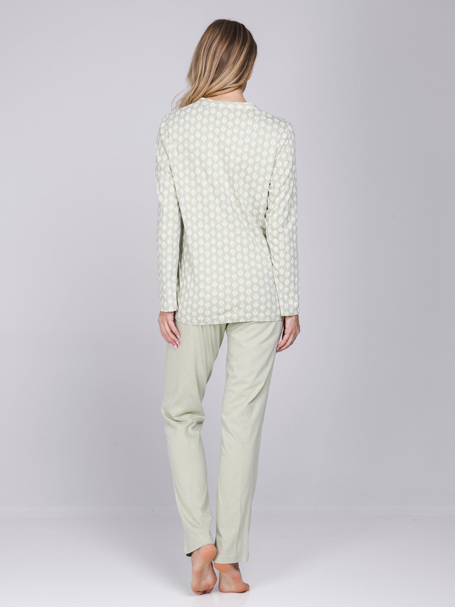 pastunette-sage-serenity-pyjama-gr-n-bio-baumwolle image 4