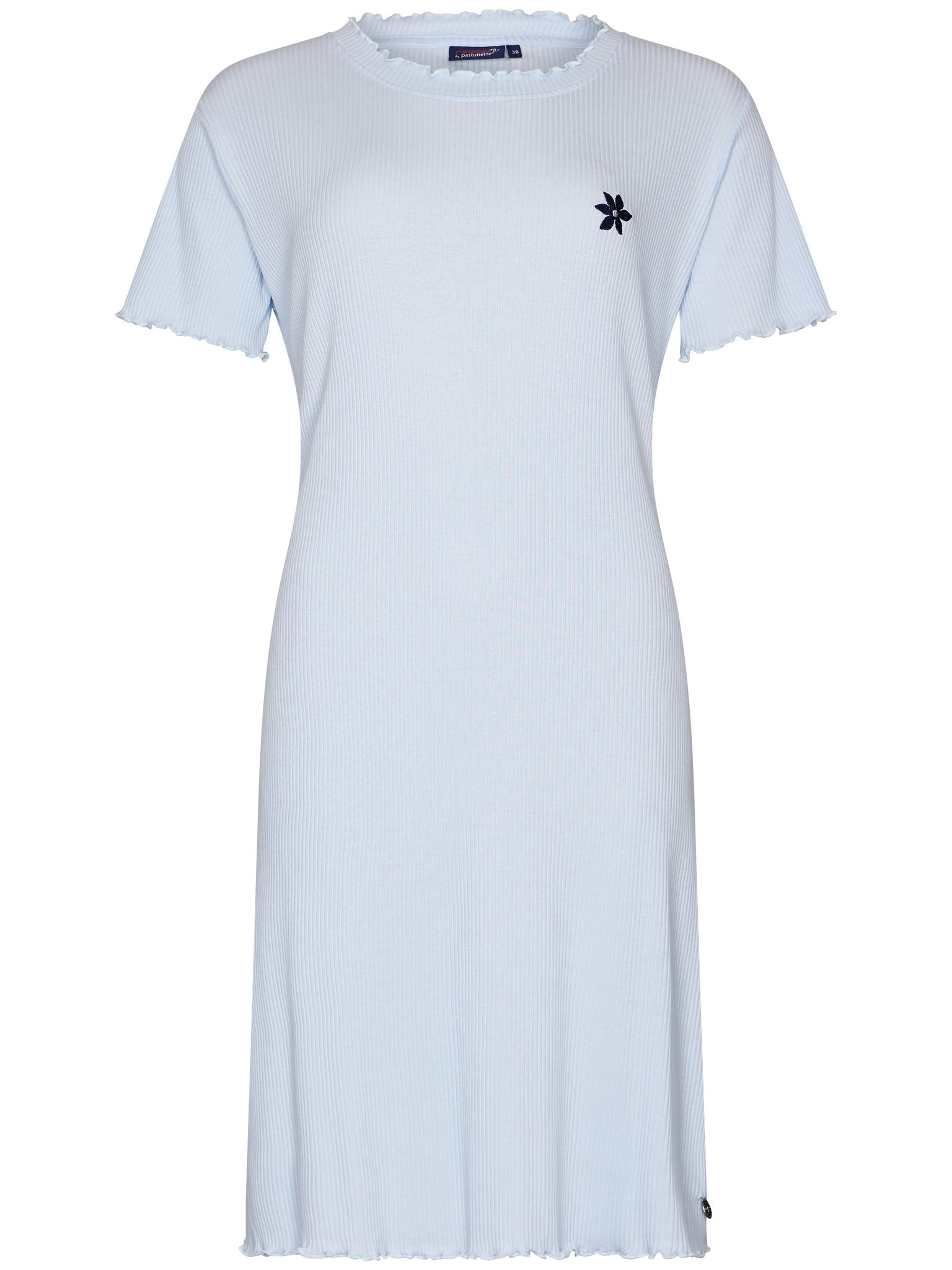 rebelle-relax-nachthemd-hellblau-kurzarm-r-schen image 1
