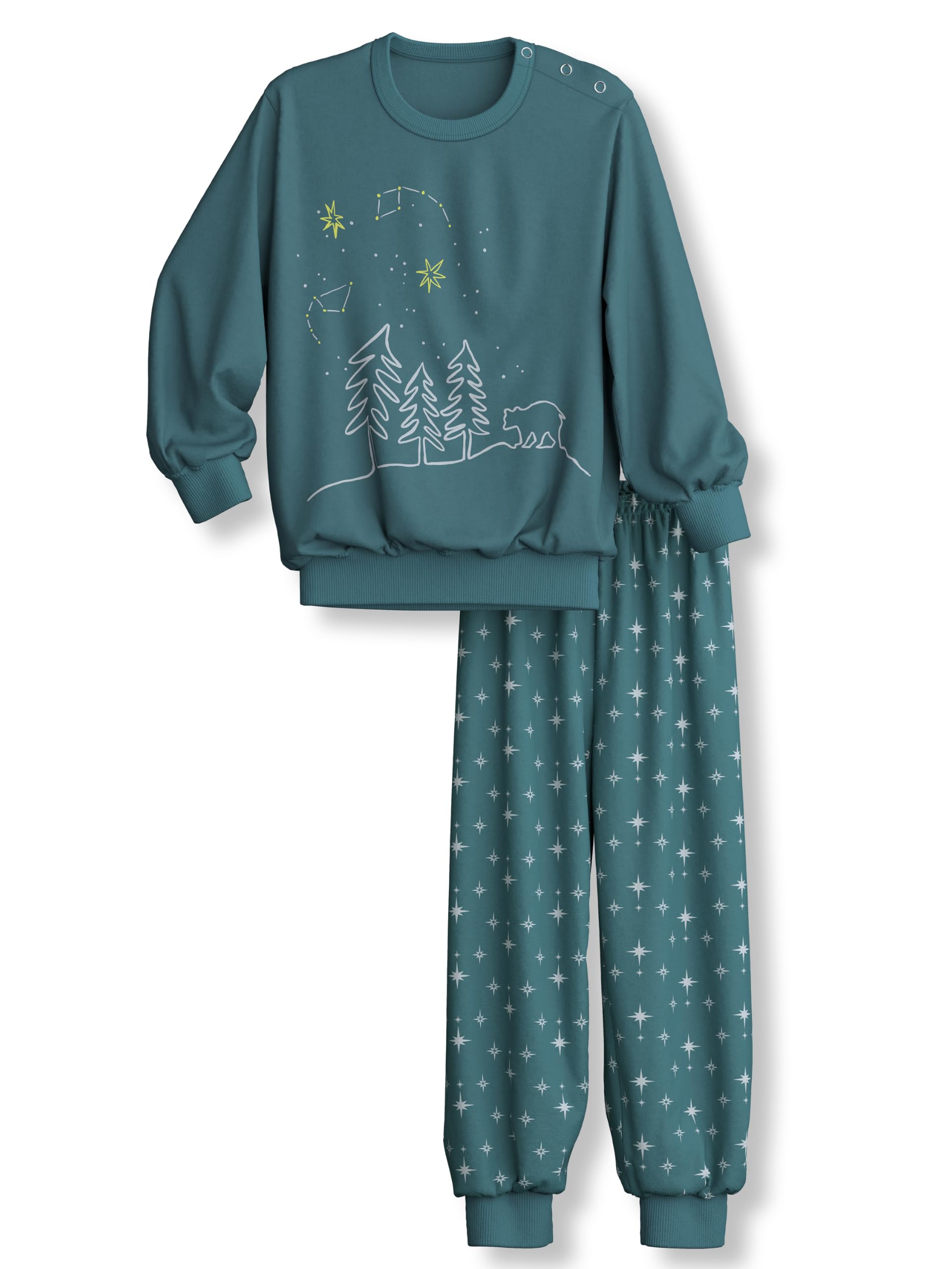 calida-favourites-sleep-pyjama-blau-kinder-92-98-baumwolle image 5