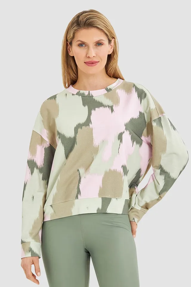 r-sch-be-happy-sweatshirt-langarm-gr-n-im-oversizelook image 1