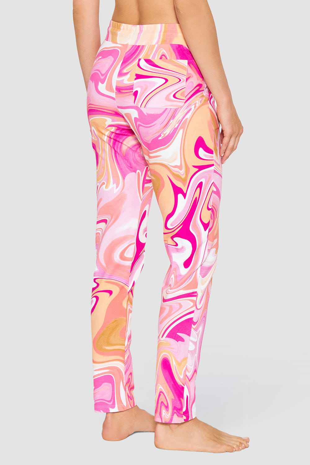 r-sch-be-happy-hose-lang-pink-mit-sixties-druck image 3
