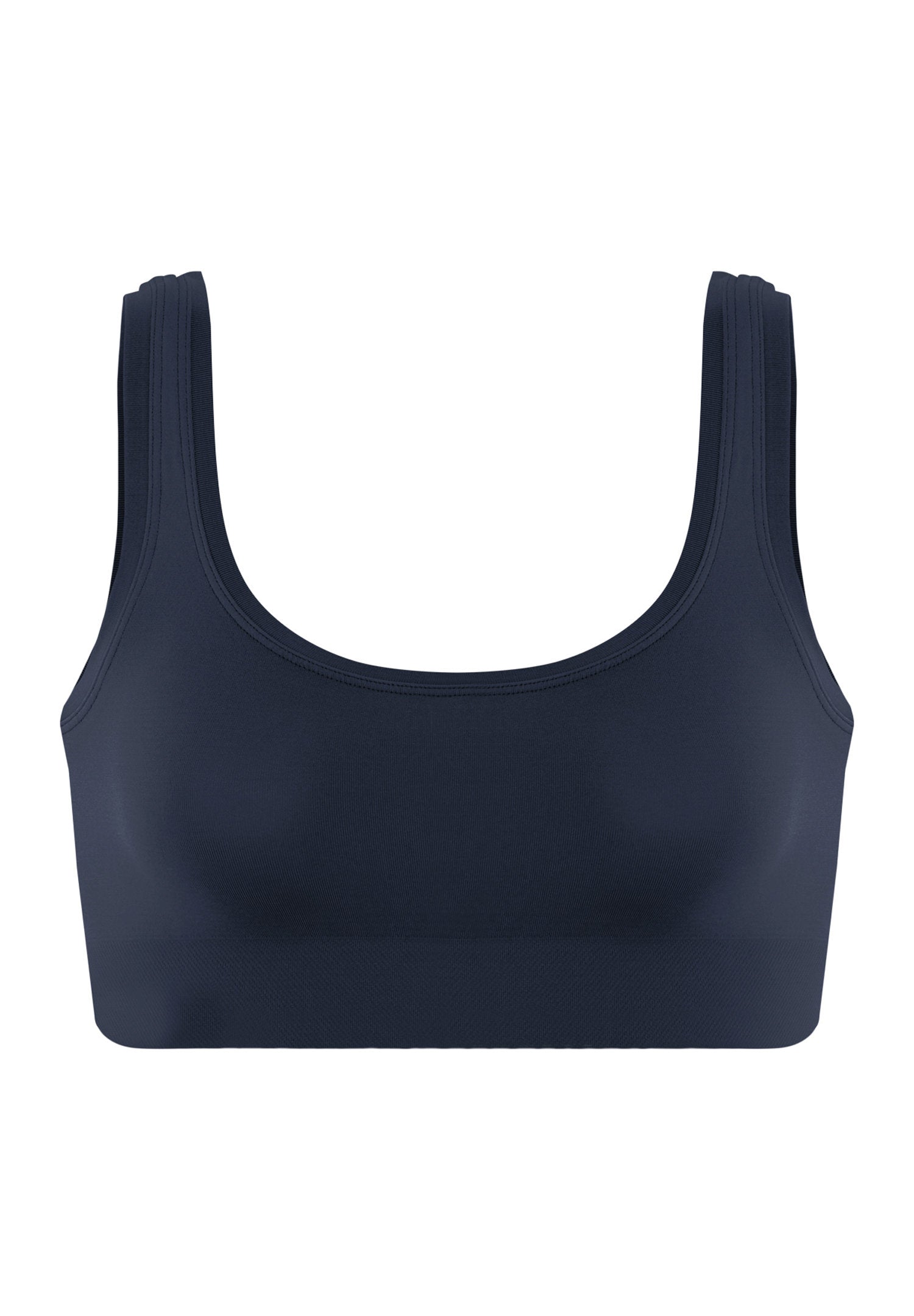 hanro-touch-feeling-071810-crop-top-deep-navy-micro image 1