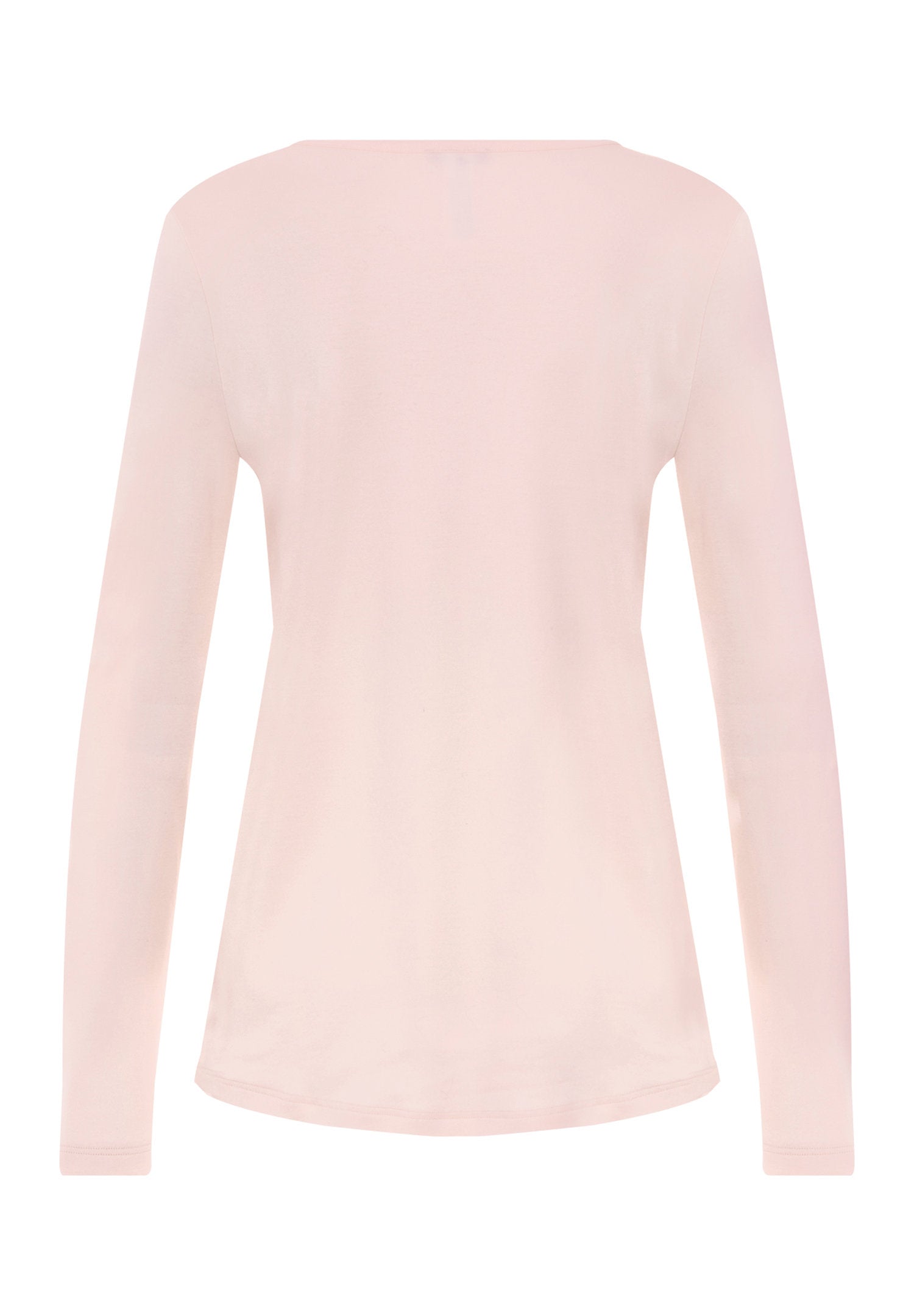 hanro-loungy-nights-schlafshirt-rosewater-baumwolle-langarm image 3