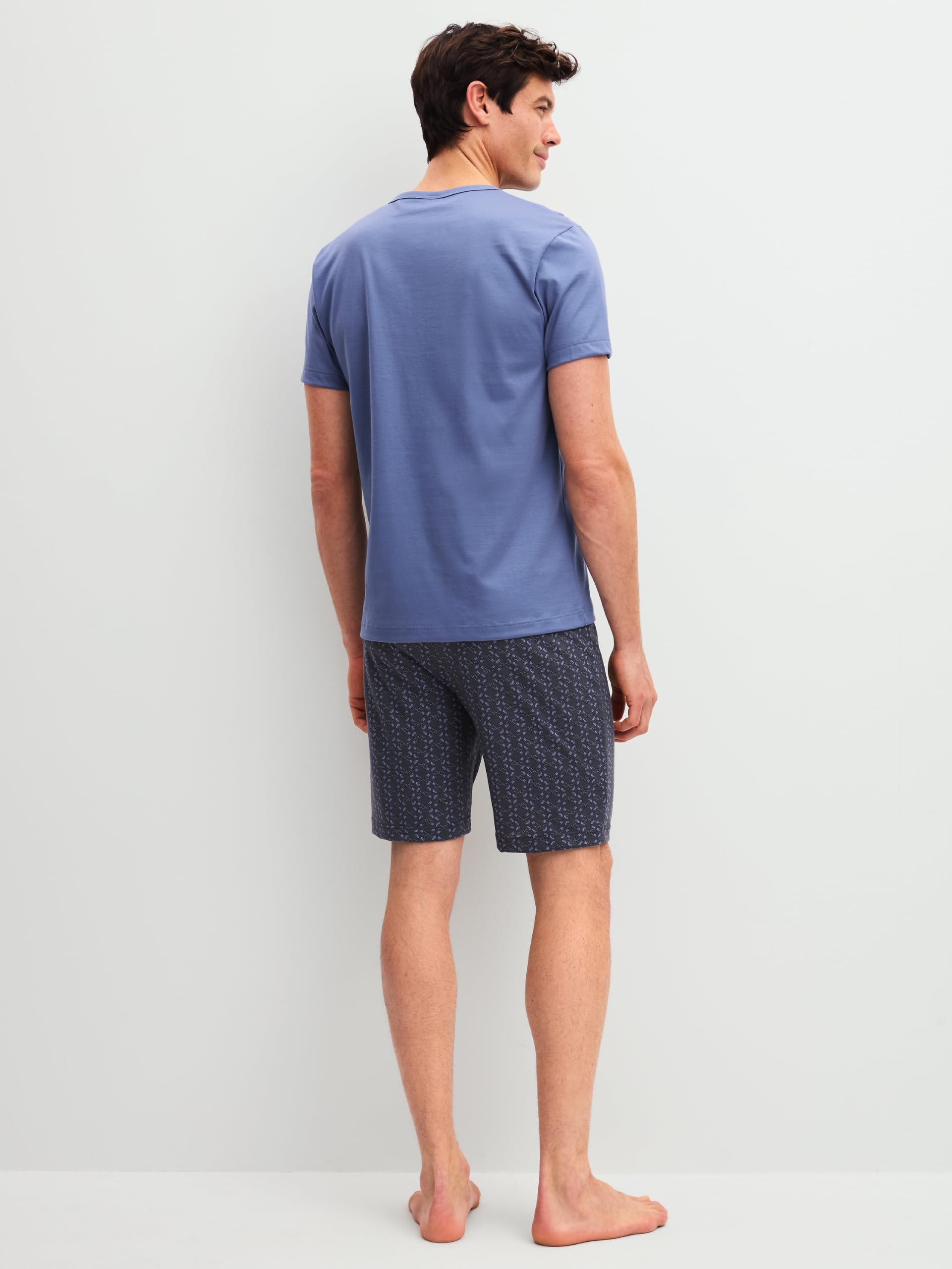 calida-relax-imprint-pyjamaset-herren-50-kurz-shorty image 3
