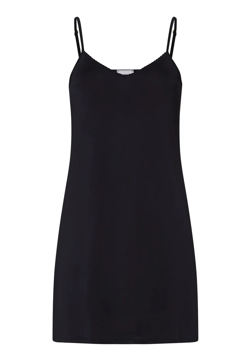 hanro-satin-deluxe-bodydress-85cm-unterkleid-schwarz image 1