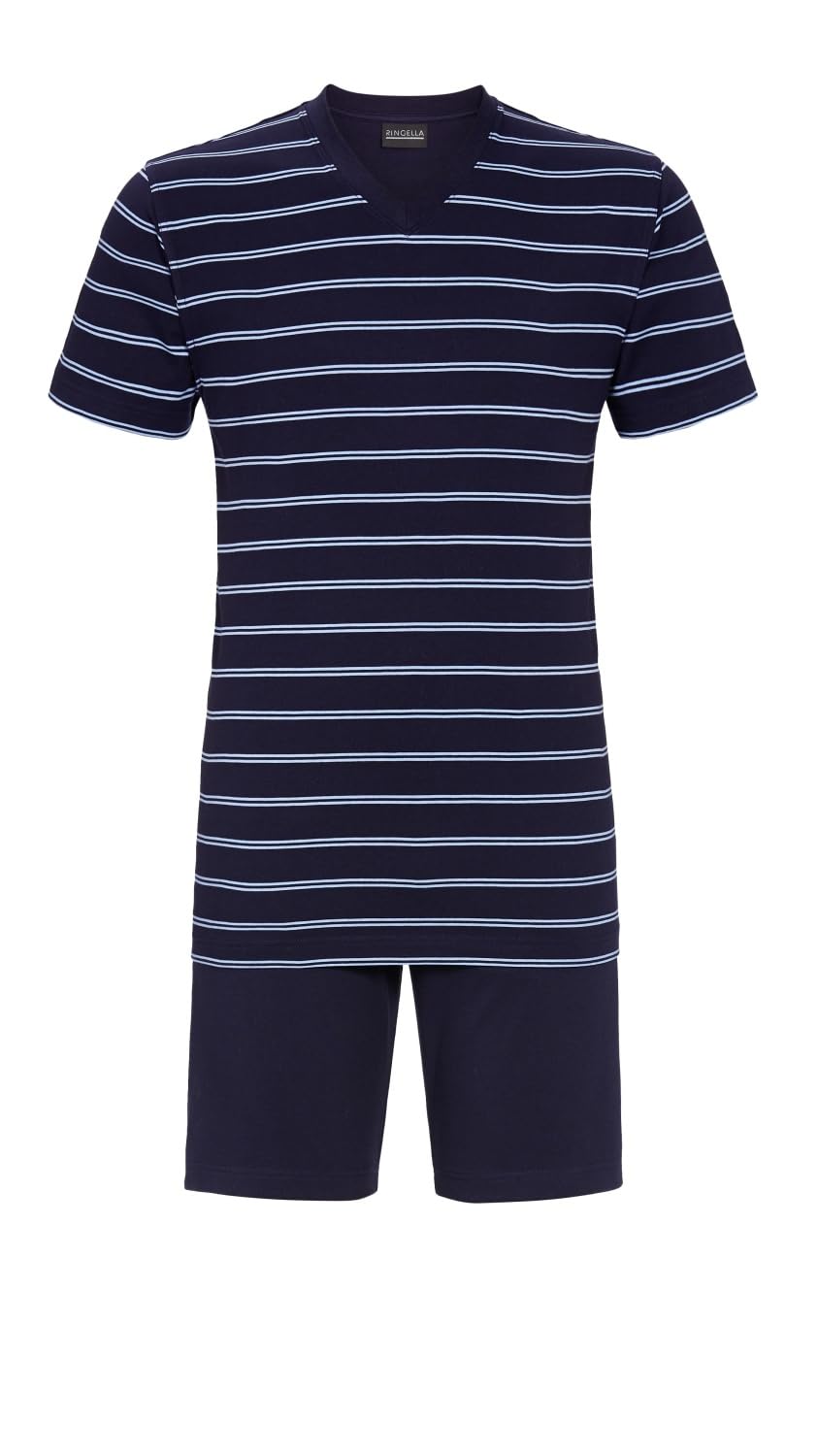 ringella-women-men-herren-shorty-gr-s-coolmax-v-ausschnitt-navy image 5
