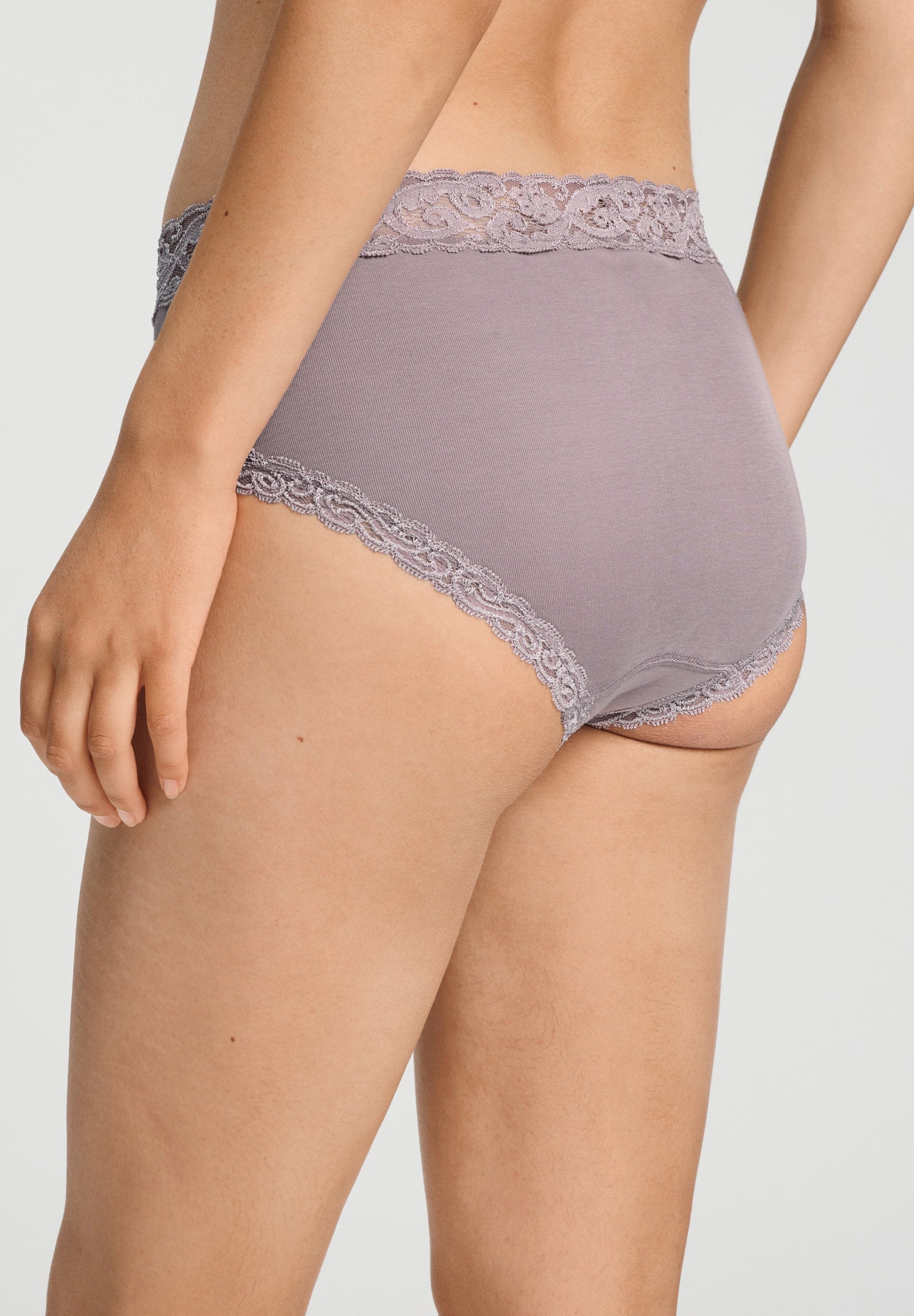 hanro-moments-maxi-briefs-slip-stormy-rose-baumwolle-spitze image 4