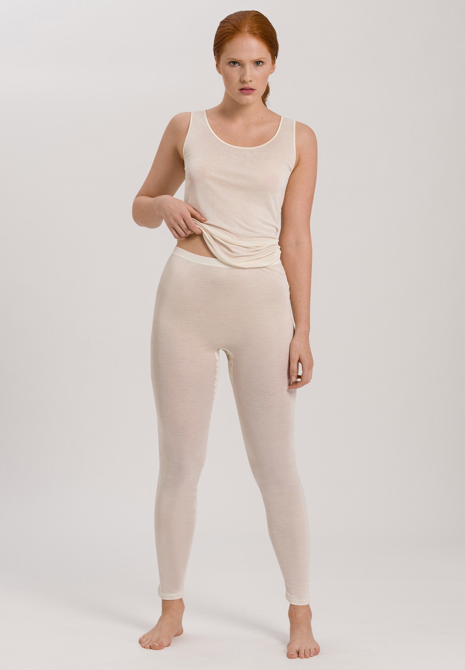 hanro-pure-silk-longlegs-071710-leggings-pale-cream-seide image 5
