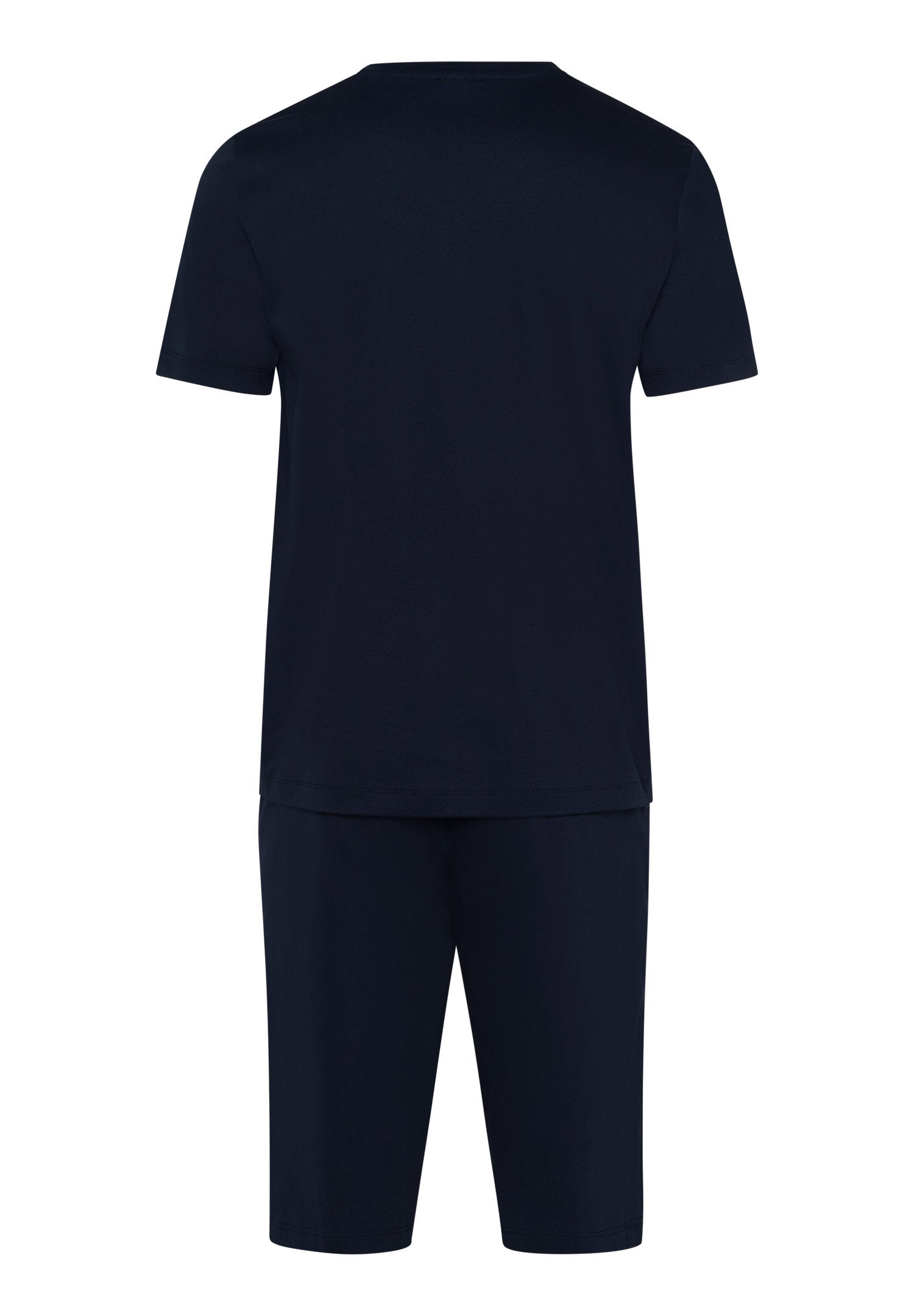 hanro-night-selection-s-slv-pyjama-set-deep-navy-baumwolle image 3
