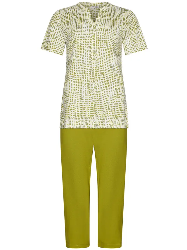 pastunette-premium-sublime-pyjama-gr-n-baumwolle-modal image 1