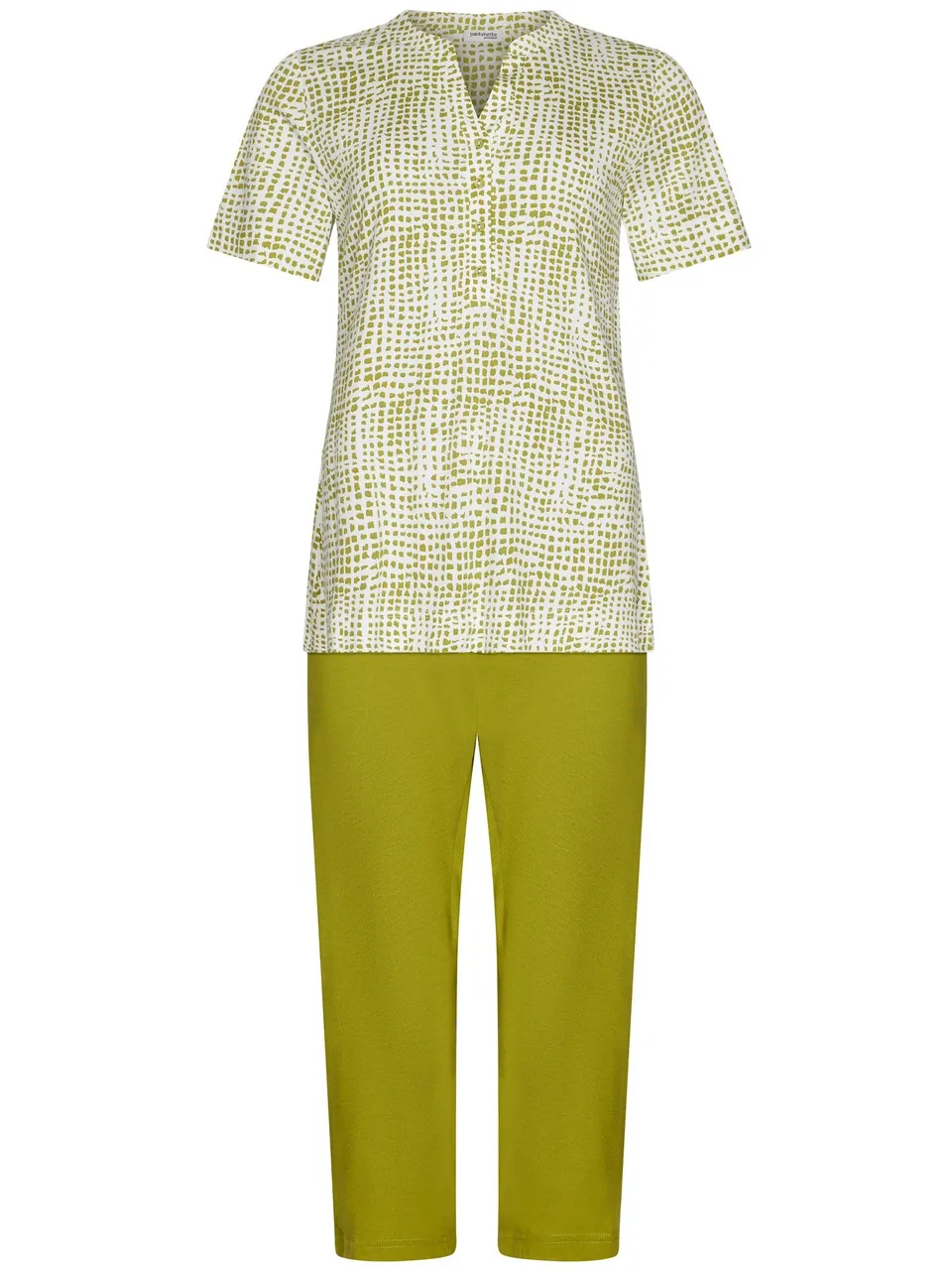 pastunette-premium-sublime-pyjama-gr-n-baumwolle-modal image 1