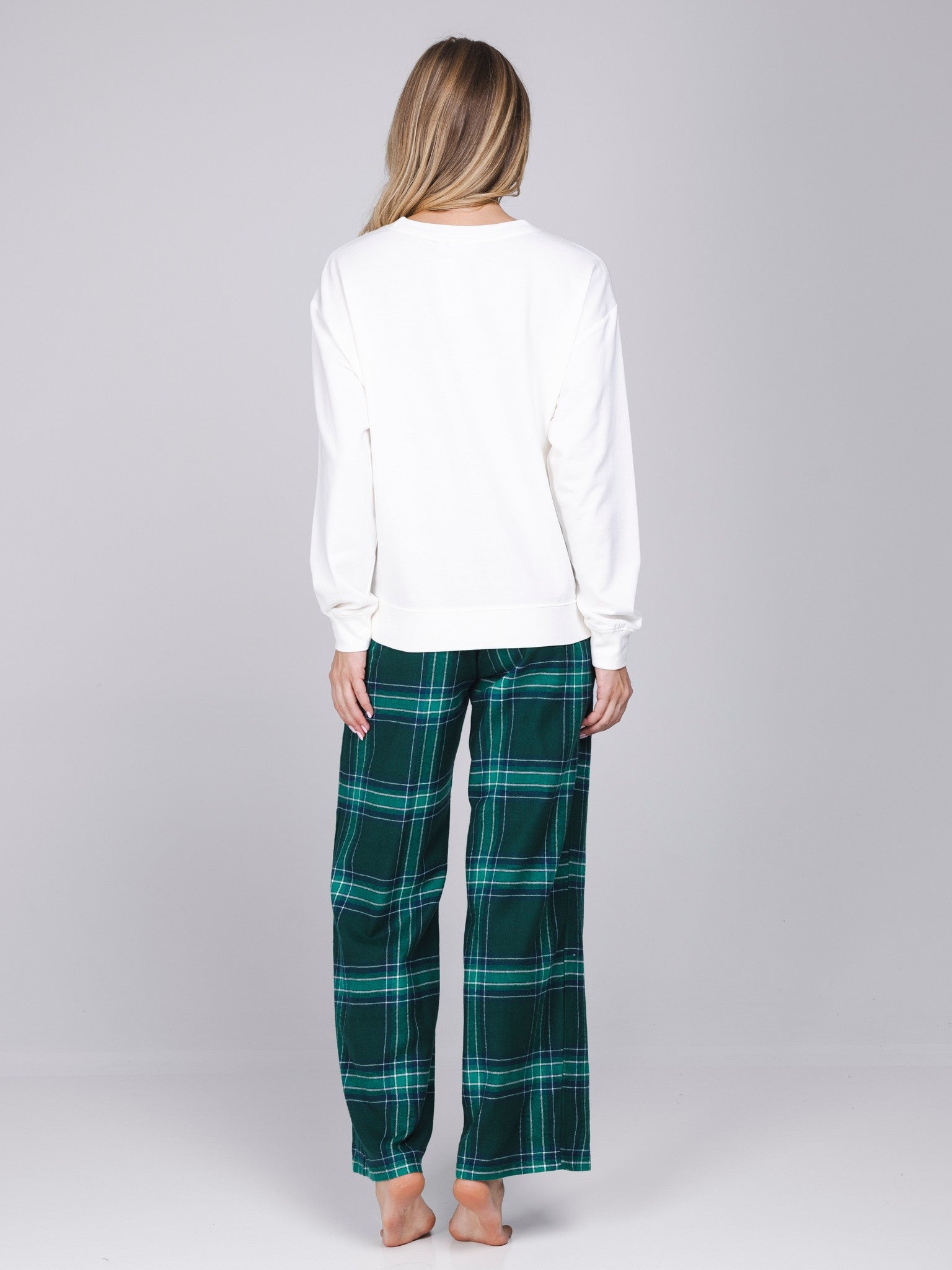 pastunette-myrebelle-cozy-pyjama-damen-gr-n-baumwolle image 5