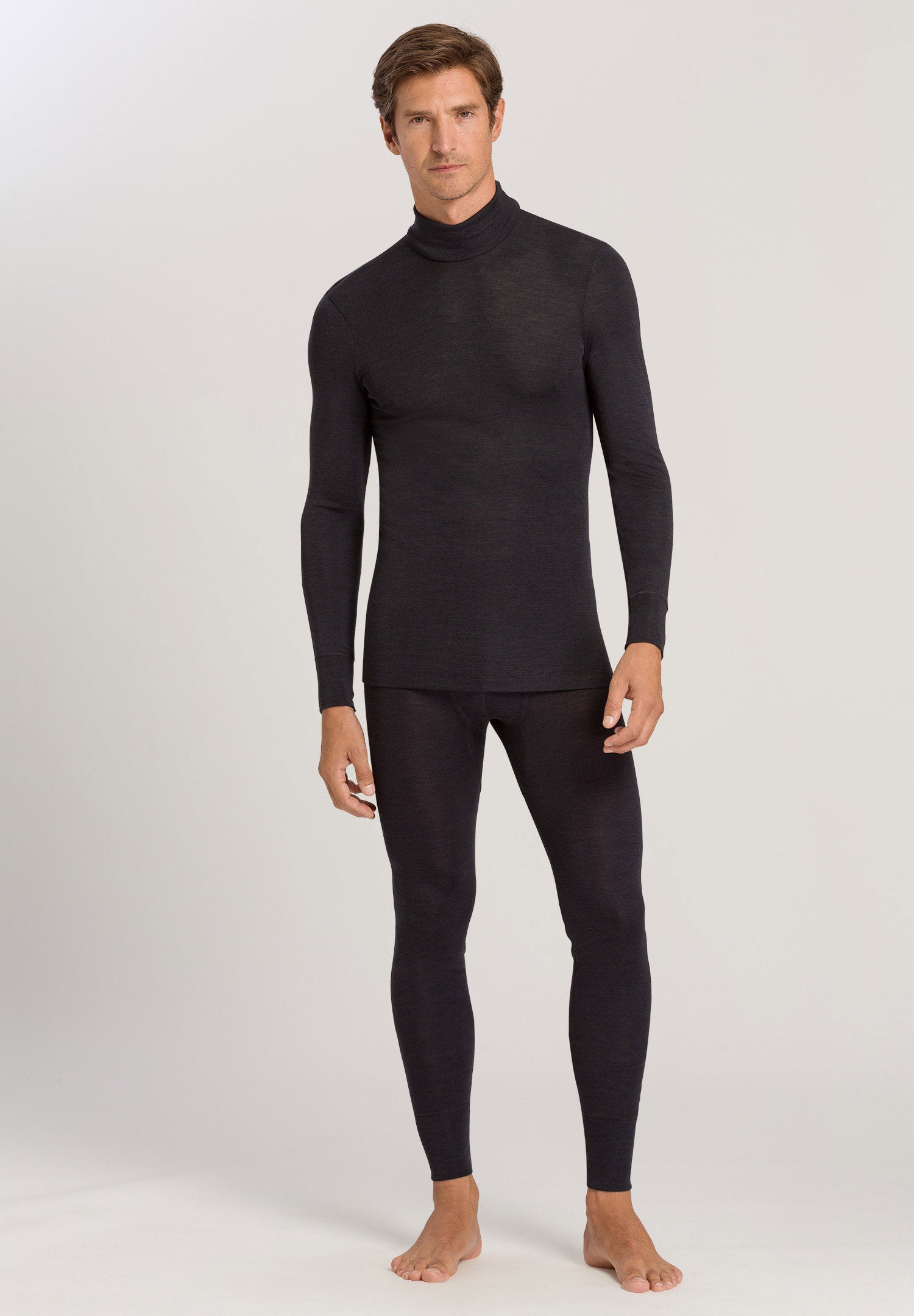 hanro-woolen-silk-turtle-neck-shirt-rollkragenshirt-anthrazit-seide image 5