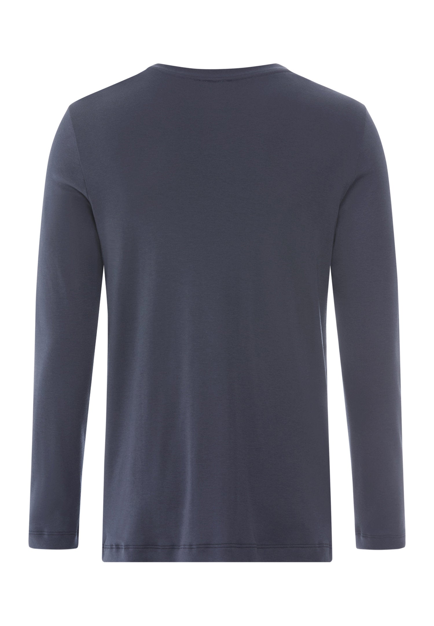 hanro-cozy-comfort-henley-shirt-stormy-gray-baumwolle image 4