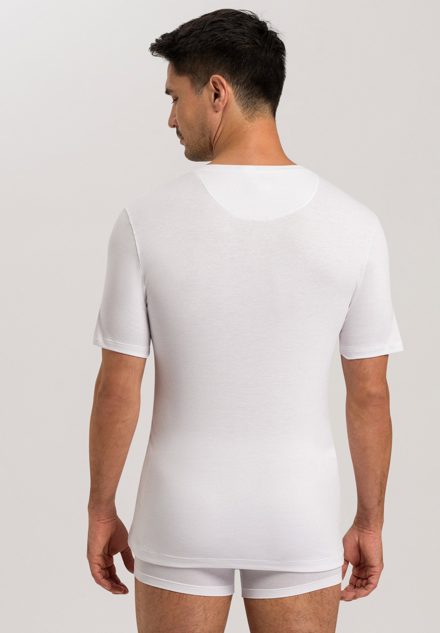 hanro-sea-island-cotton-t-shirt-herren-wei image 4