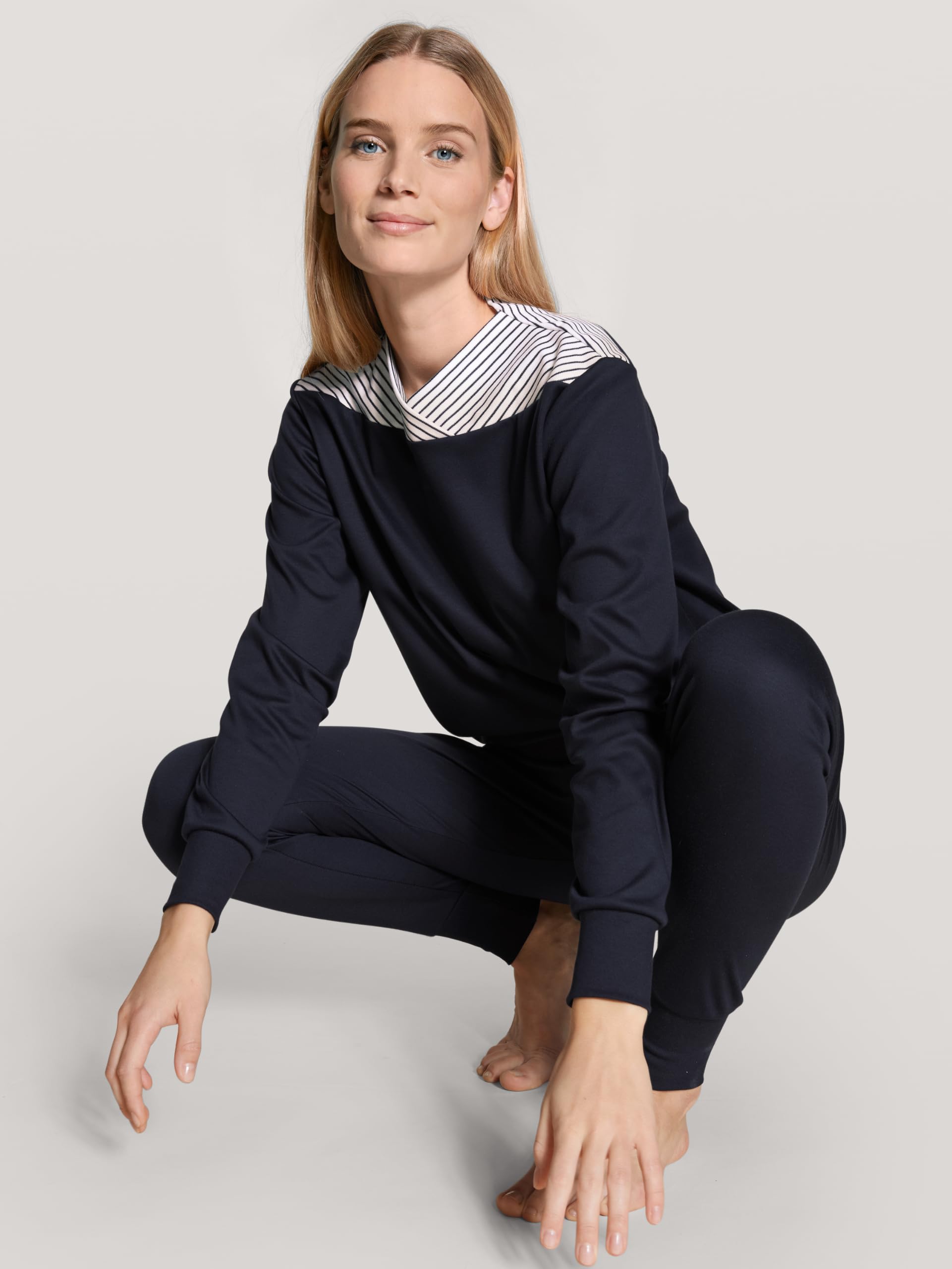 calida-favourites-dreams-b-ndchen-pyjama-damen-dark-lapis-blue image 5