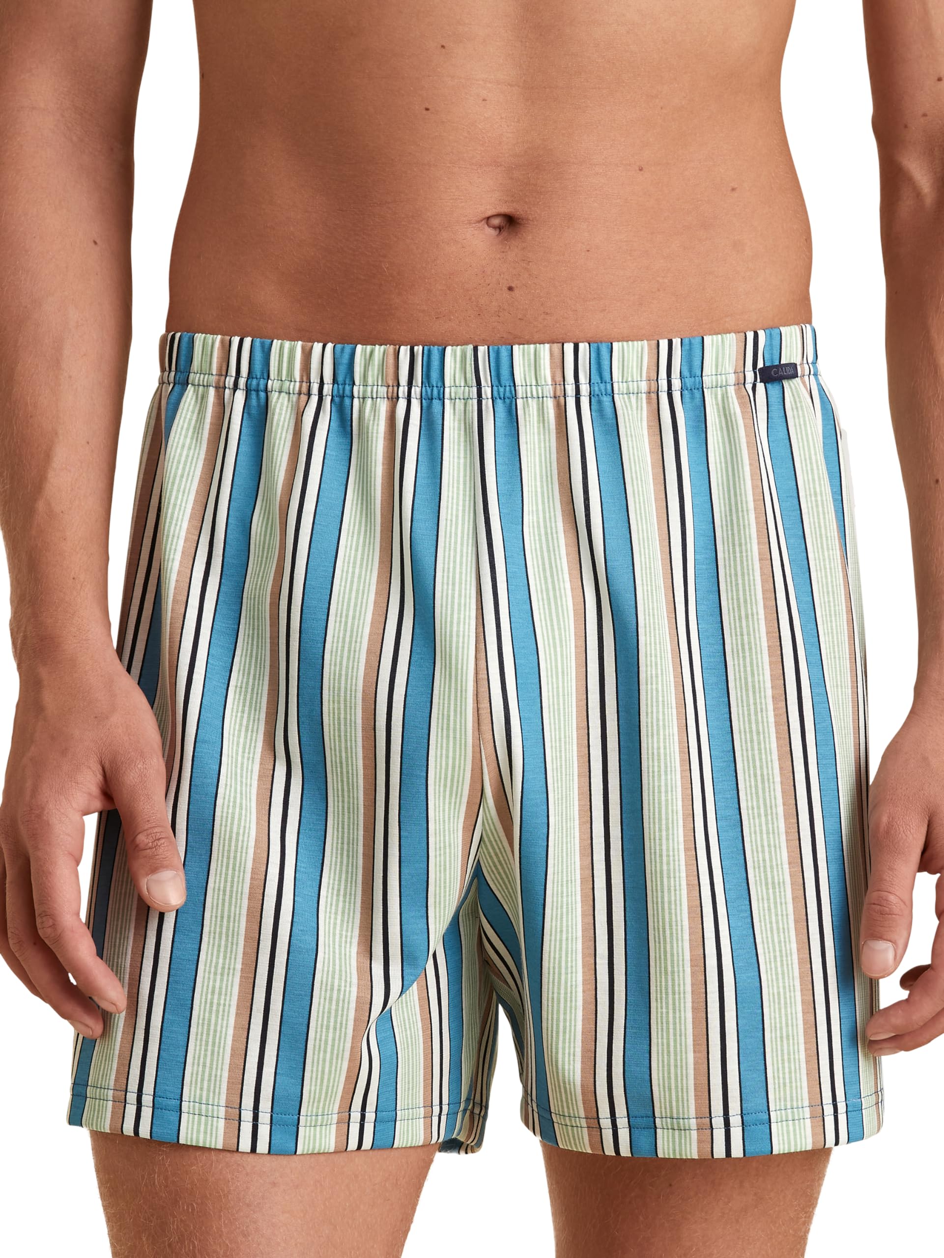 calida-prints-boxershorts-herren-cream-gold-baumwolle image 7