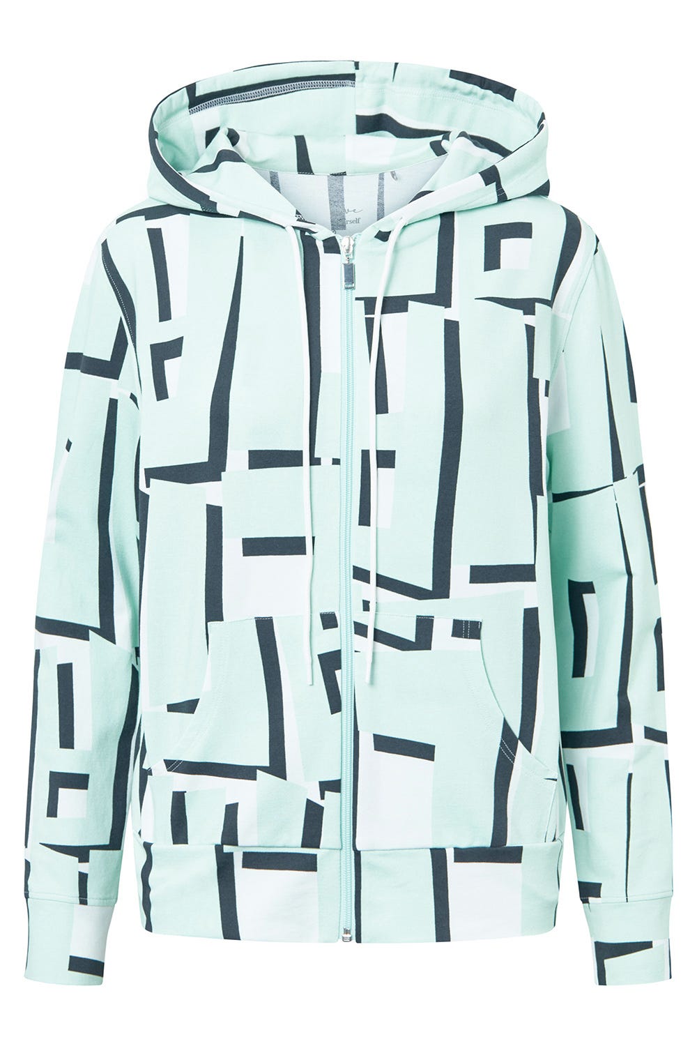 r-sch-be-happy-jacke-kapuzenjacke-sweat-t-rkis-muster image 2