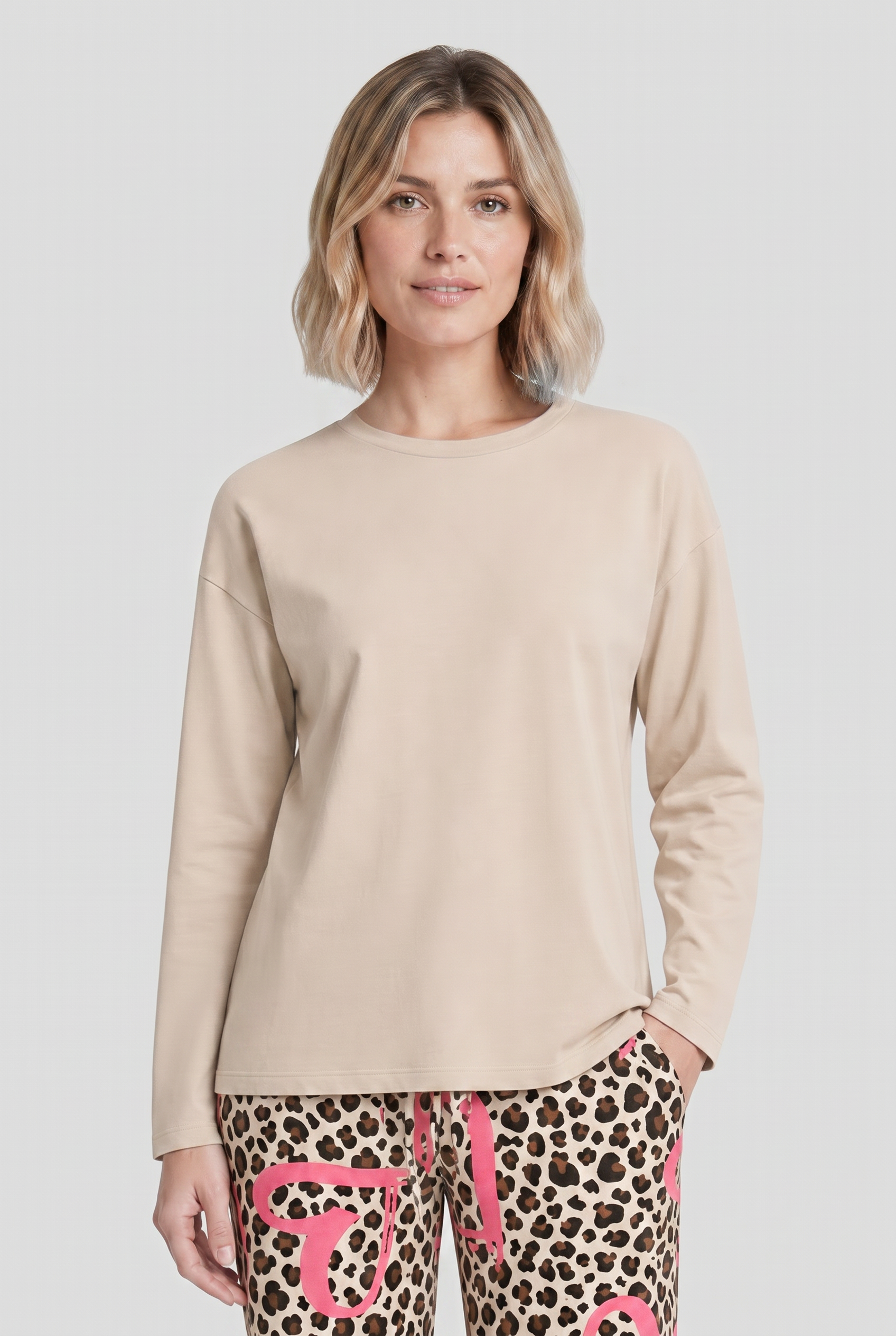 r-sch-be-happy-sweatshirt-langarm-beige-baumwolle image 1