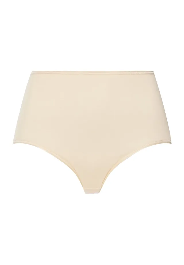 hanro-cotton-seamless-maxi-briefs-071625-summer-sand-baumwolle image 1