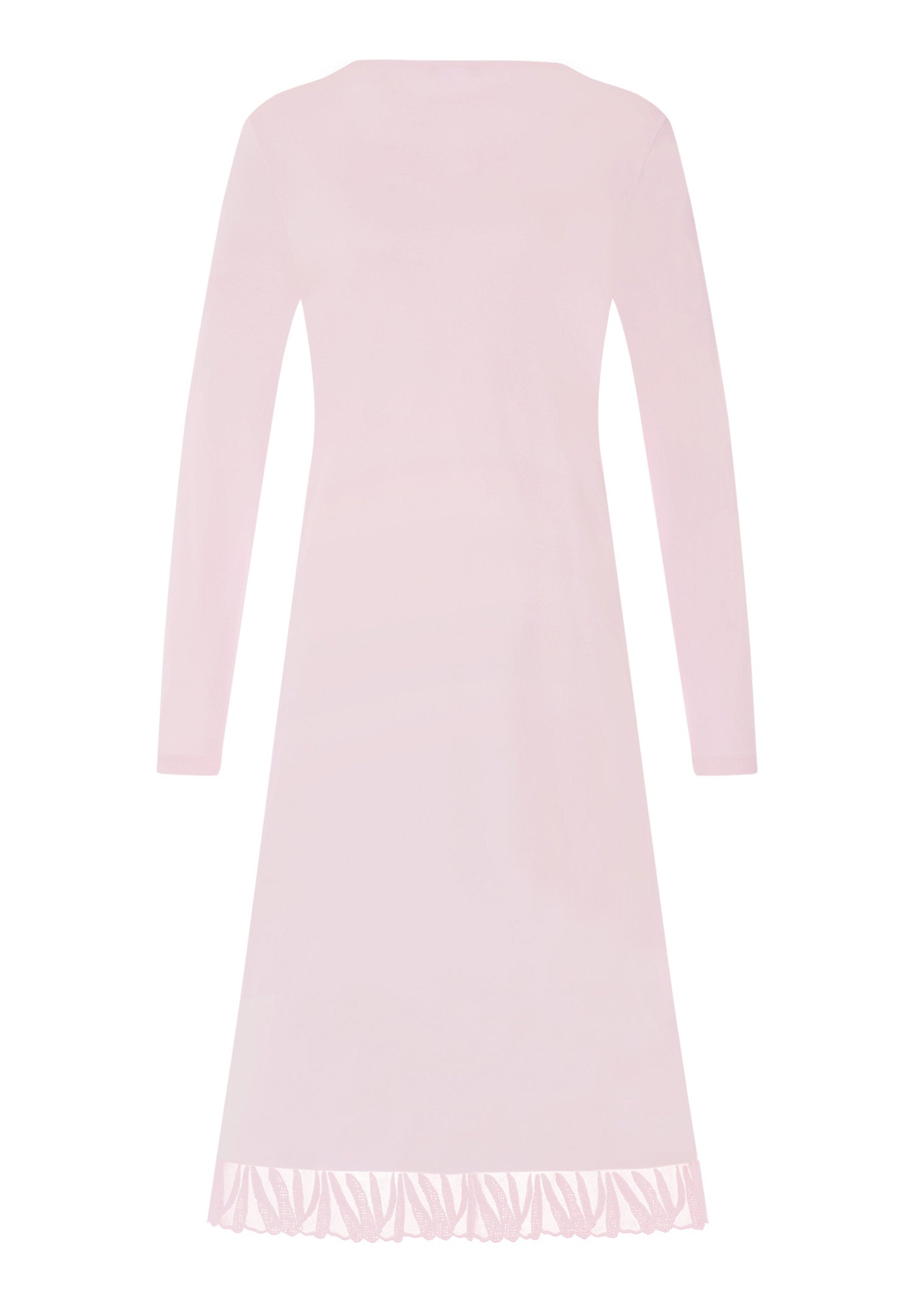 hanro-rosaria-nachthemd-110cm-langarm-rose-bath-baumwolle image 3