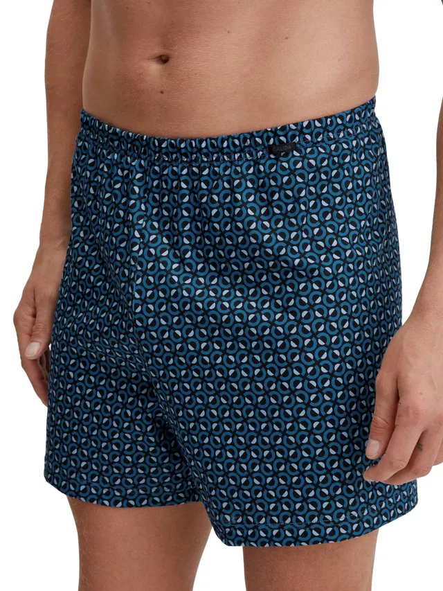 calida-prints-boxershorts-herren-ming-green-1er-pack-baumwolle image 1