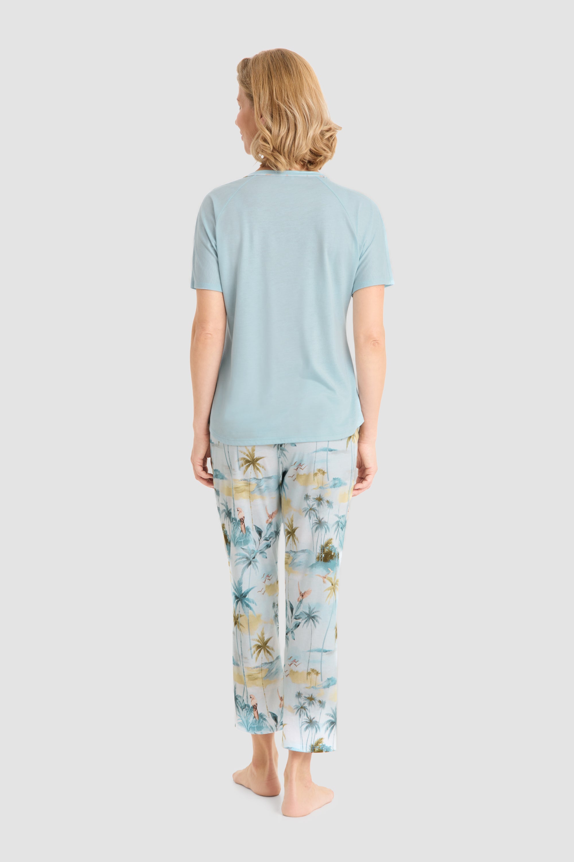 r-sch-be-happy-7-8-pyjama-palmendruck-t-rkis-modal image 3