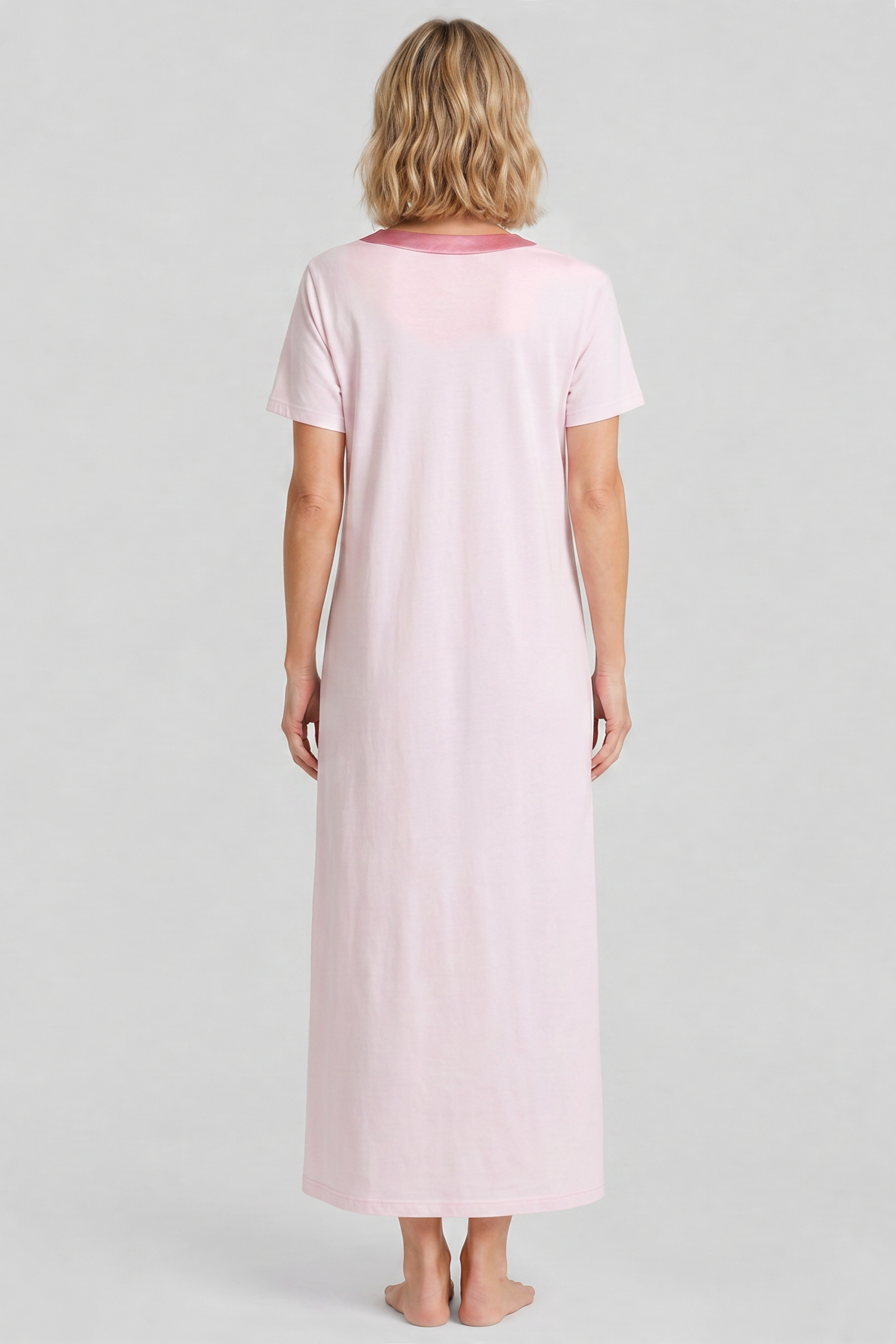 r-sch-be-happy-nachthemd-maxi-rosa-baumwolle-satinblende image 3