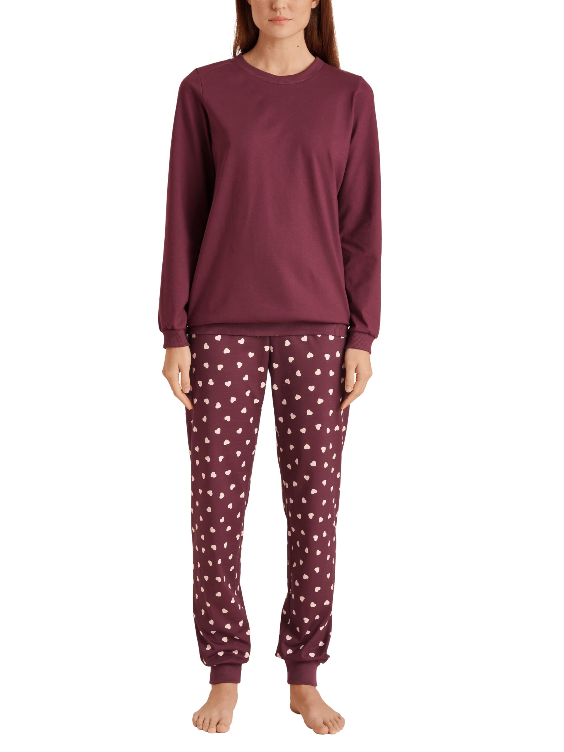 calida-lovely-nights-pyjamaset-damen-rose-bud-48-50-b-ndchen image 5