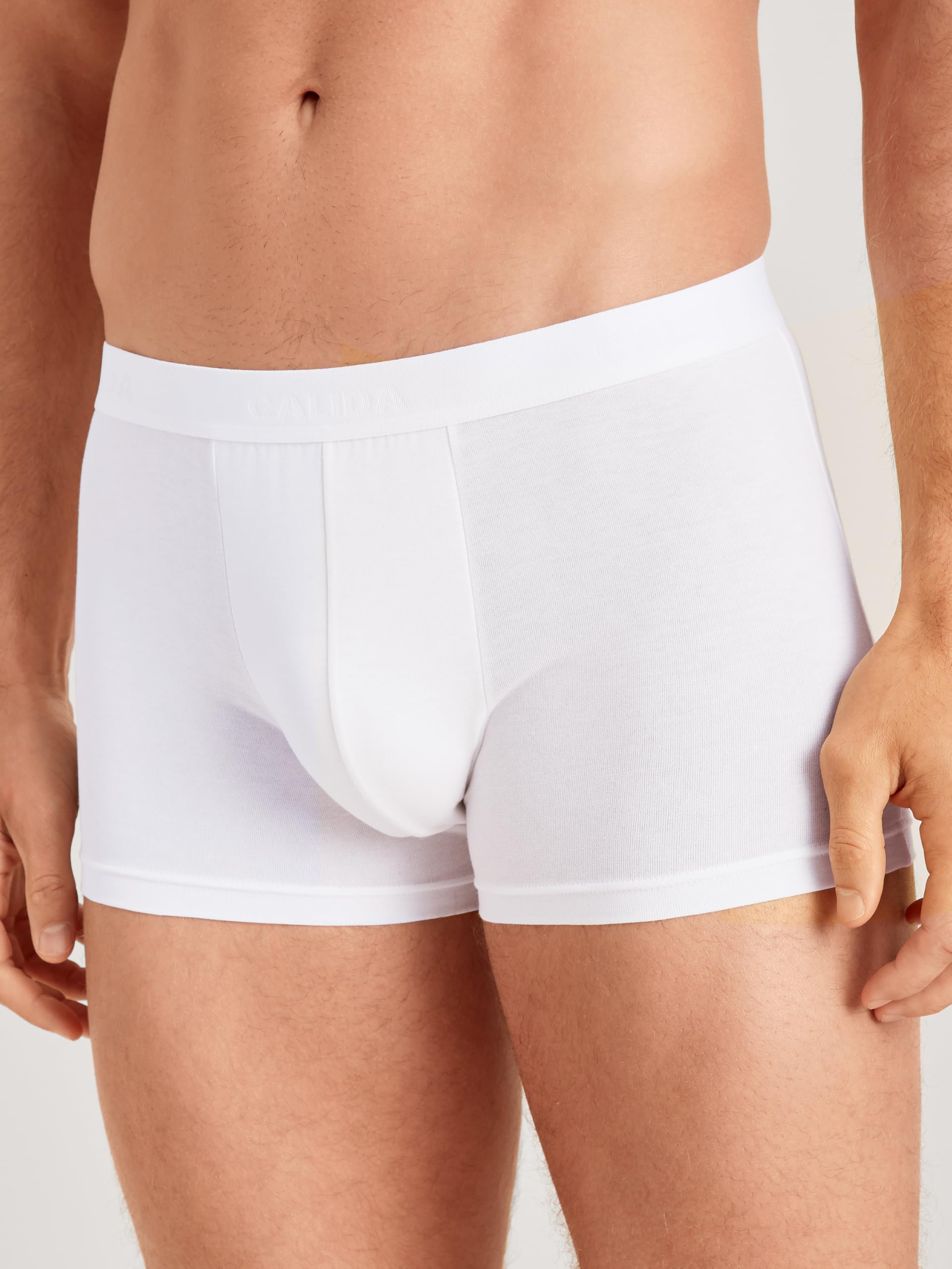 calida-evolution-boxershorts-herren-wei-baumwolle image 2