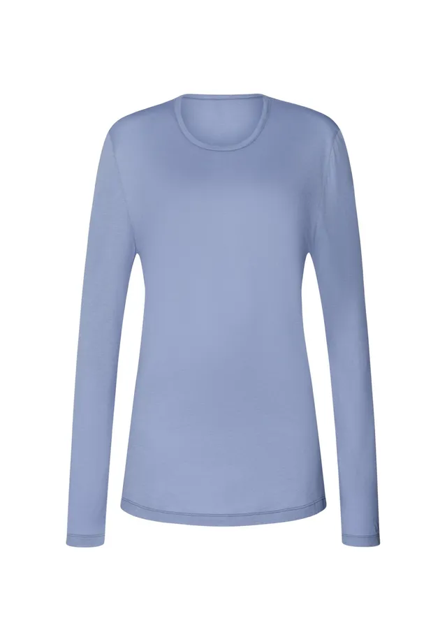 hanro-arthur-arbesser-x-hanro-langarmshirt-stonewash-baumwolle image 1
