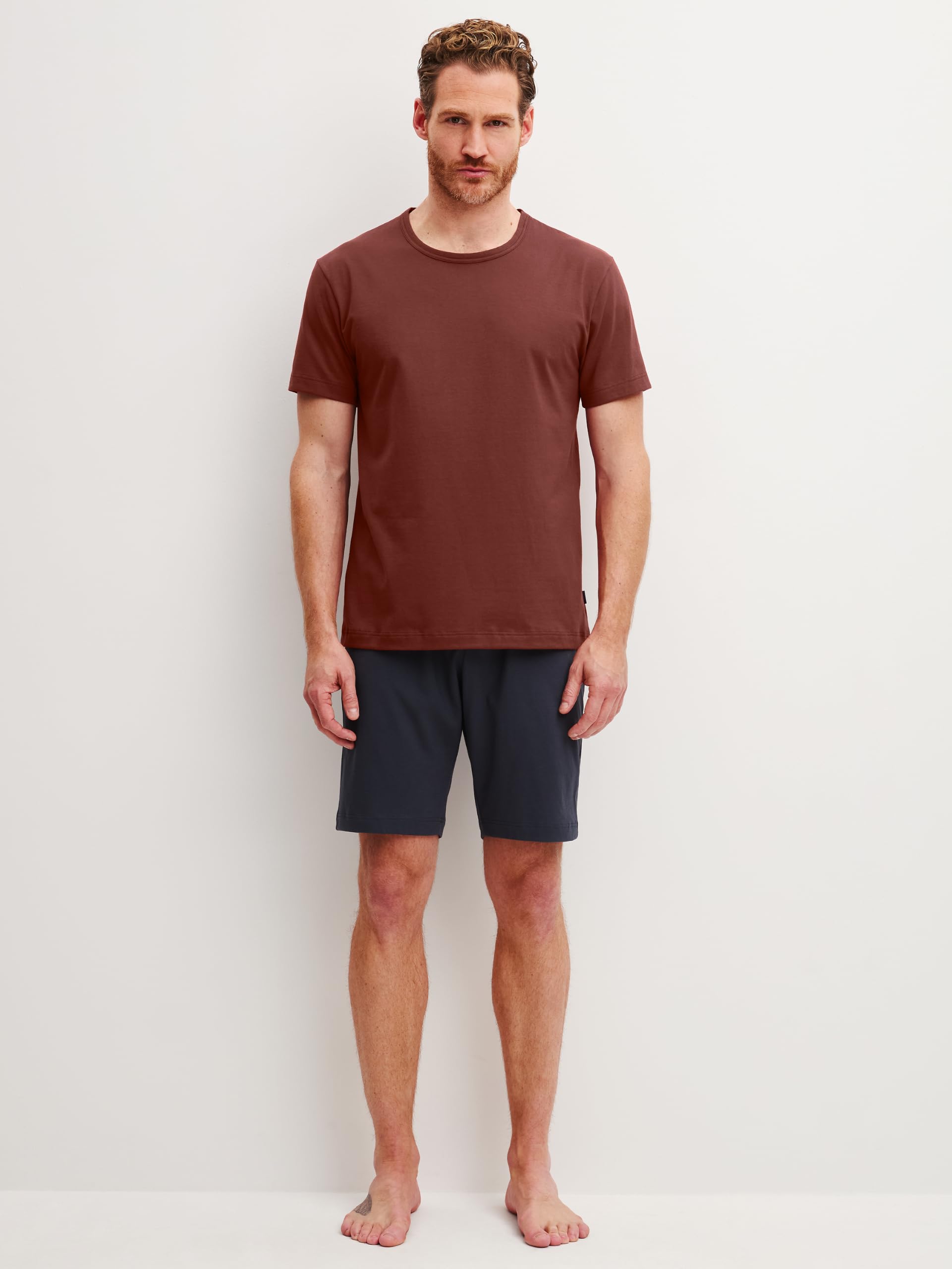 calida-relax-essentials-pyjama-herren-50-kurz image 2
