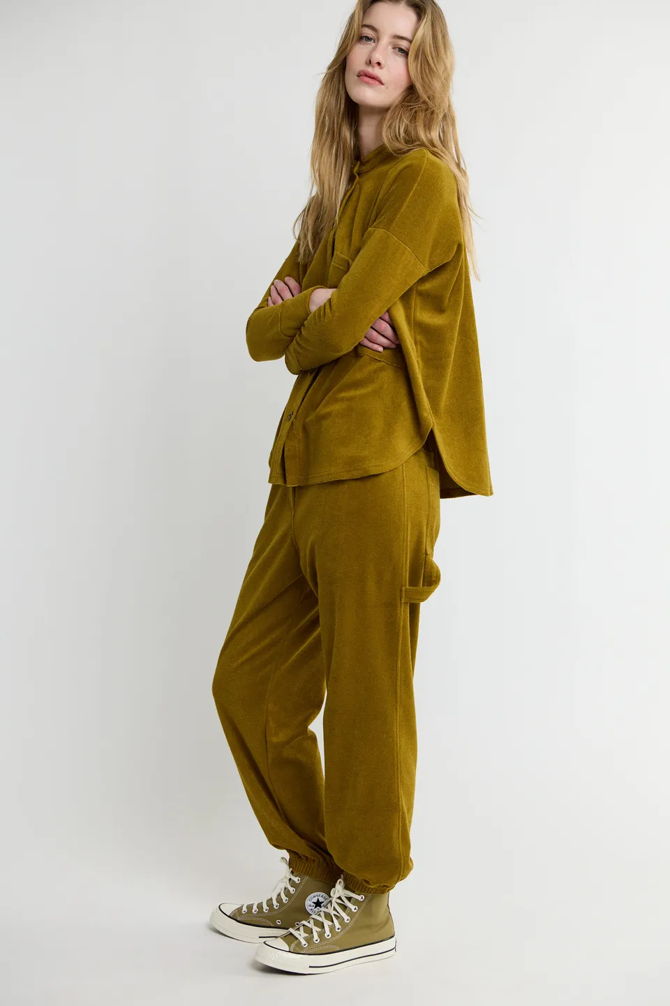 sunday-in-bed-nolita-hose-cargo-baumwolle-frottee image 1