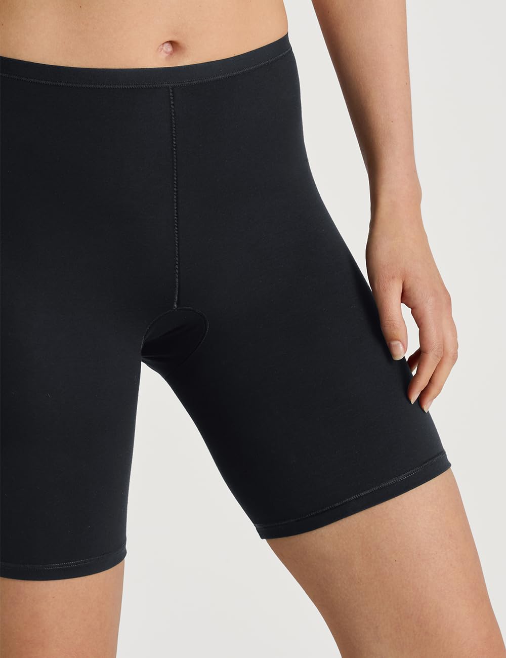 calida-natural-comfort-radlerhose-damen-schwarz-baumwolle image 3