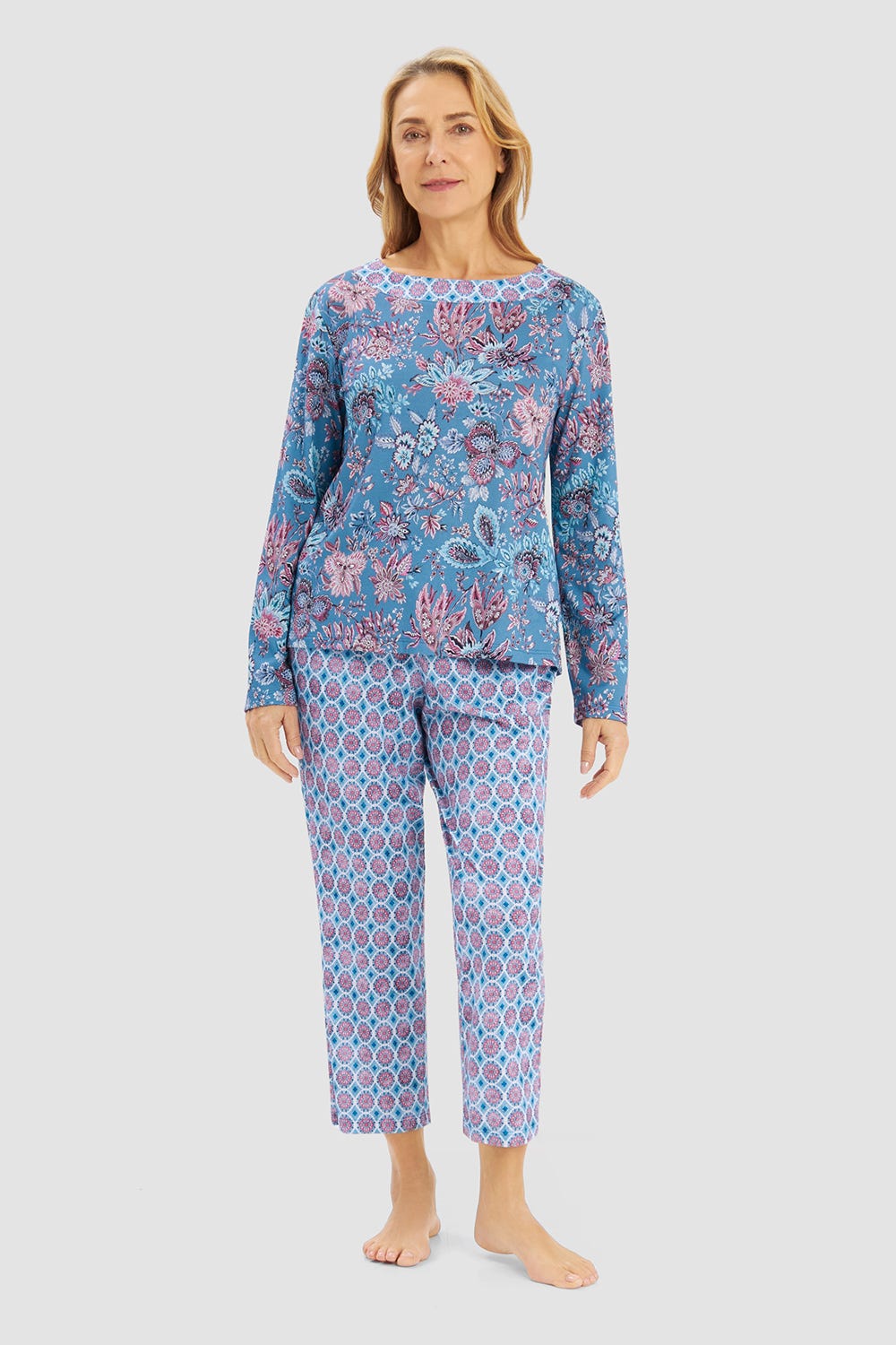 r-sch-be-happy-shirt-langarm-ornamentdruck-blau image 4