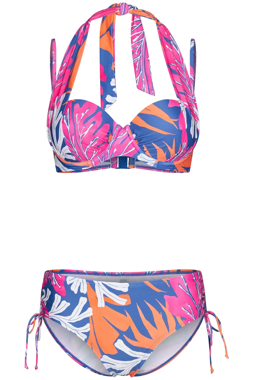 pastunette-beach-coral-flower-bikini-wei-print image 1