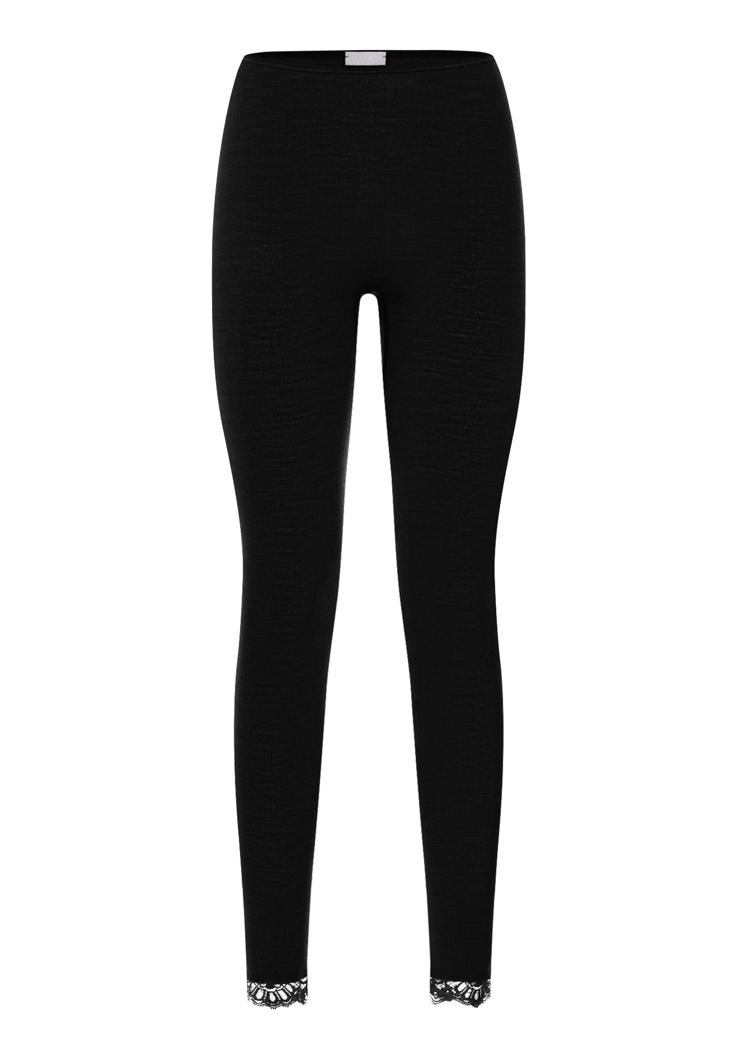 hanro-woolen-lace-leggings-schwarz-wolle-seide-spitze image 1